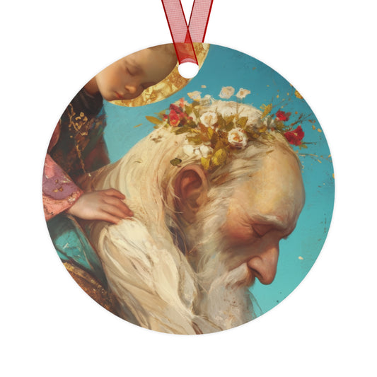 Saint Alexis Falconieri - Apostle Metal Ornament - Religious Holiday Christmas Keepsake - Religious Catholic Tree Ornament - Christmas Gift