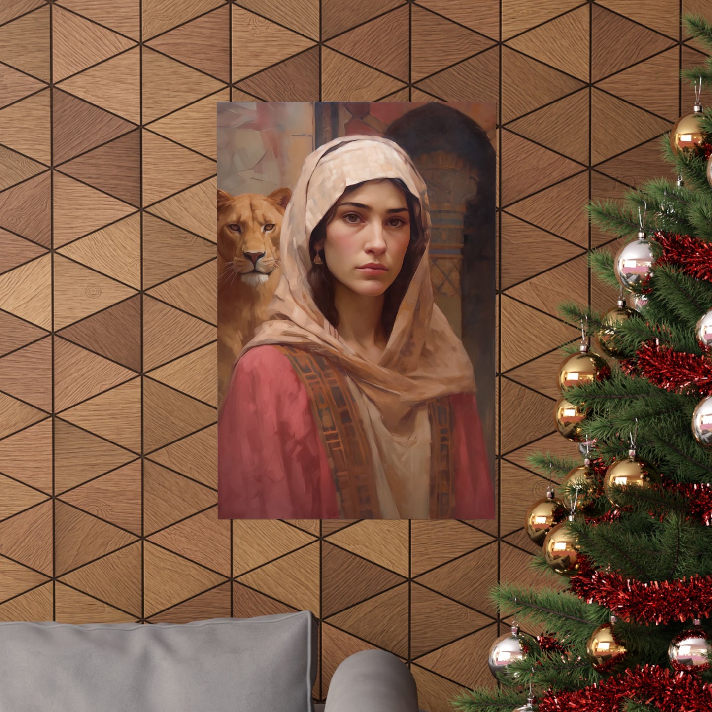 Saint Daria - Sanctified Souls Print - Multiple Sizes - Premium Matte Vertical Posters