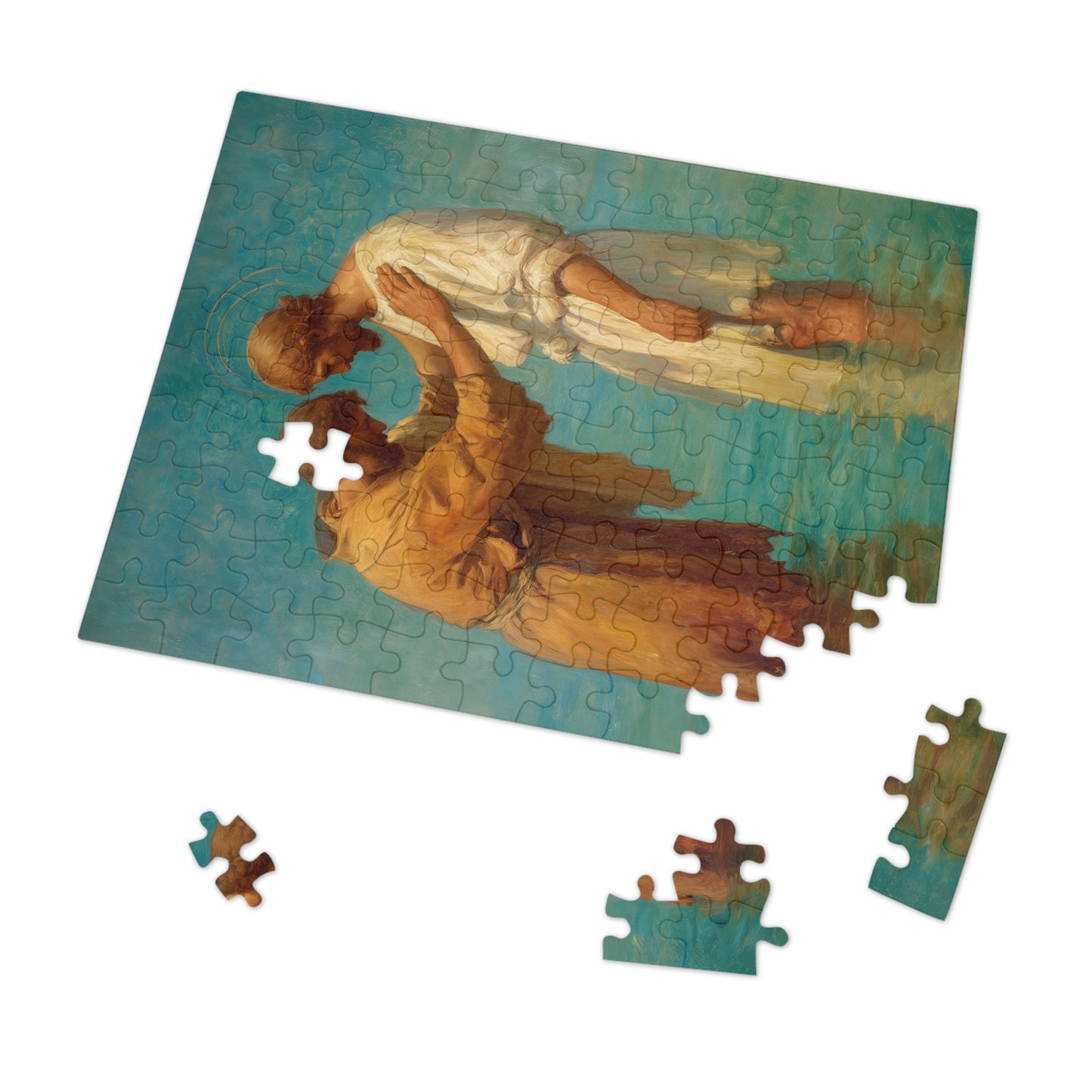 Saint John the Baptist, Servant of the Dawn - Puzzle & Keepsake Tin - Religious Jigsaw Puzzle (30, 110, 252, 500,1000-Piece) - Catholic