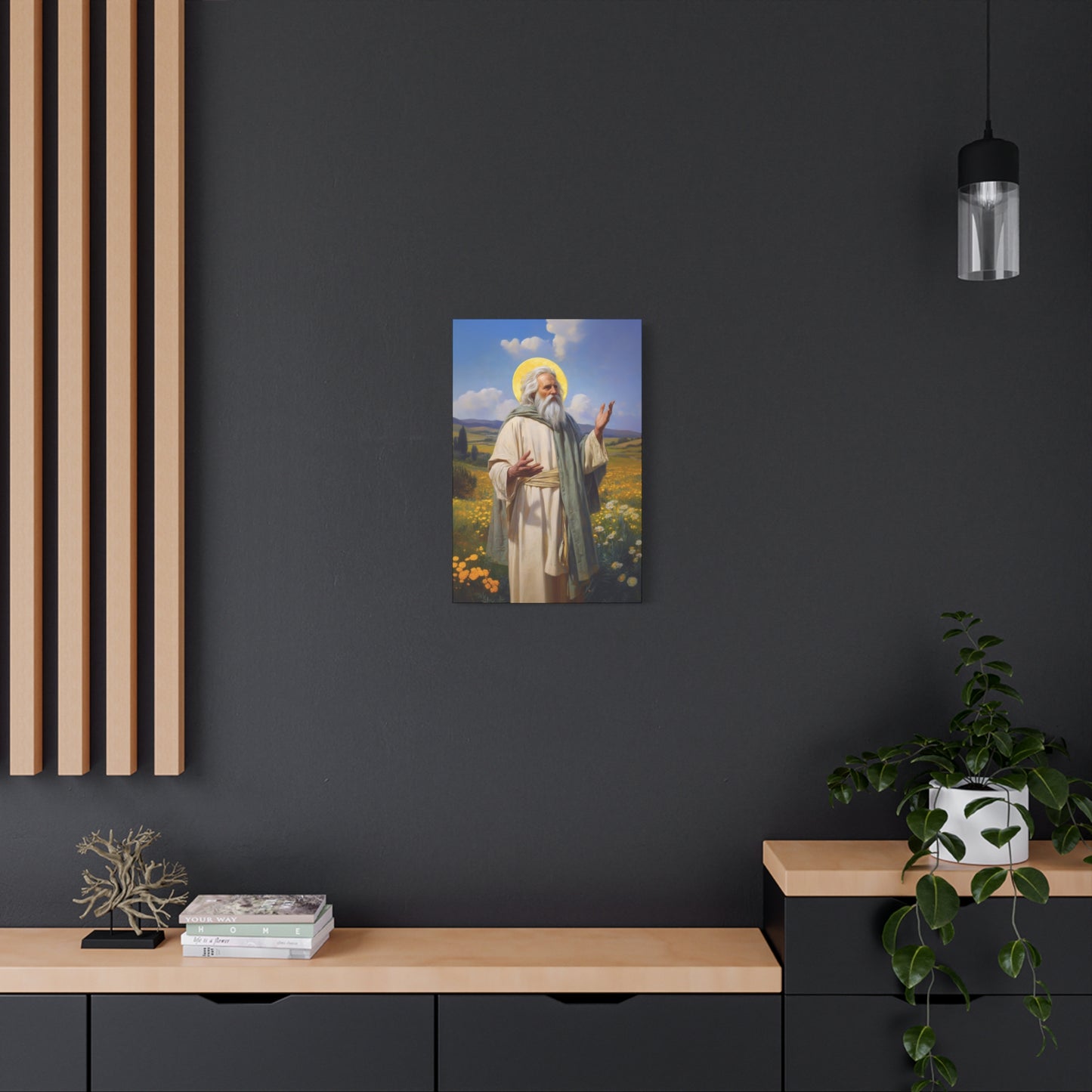 Saint Hilary of Arles - Gallery Wrapped Canvas - Print - Religious Art for your Home - Catholic Art Print