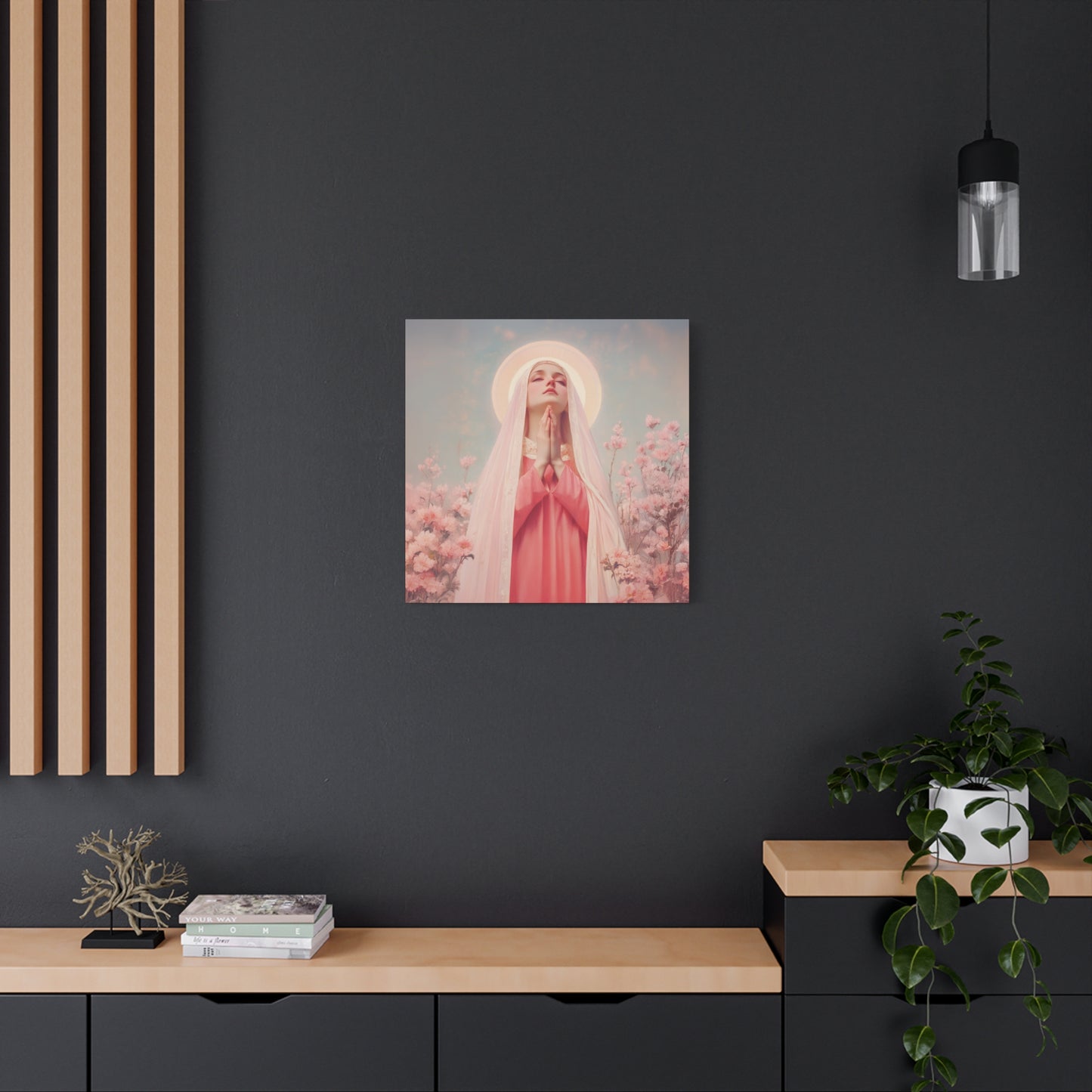 Saint Illuminata - Gallery Wrapped Canvas - Print - Religious Art for your Home - Catholic Art Print