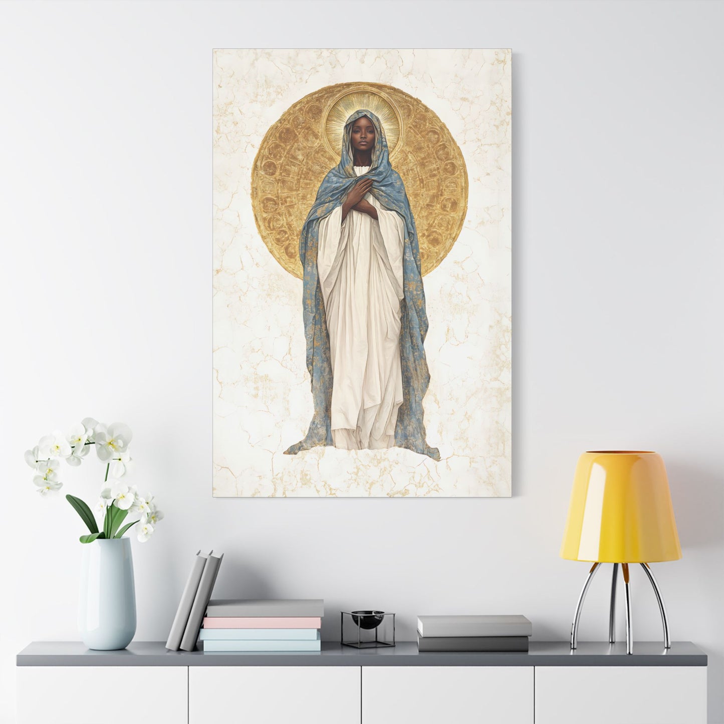 Our Lady of Kibeho- The Vision of Divine Peace - Museum Wrapped Canvas - Print - Religious Art for your Home - Christian print - Religious