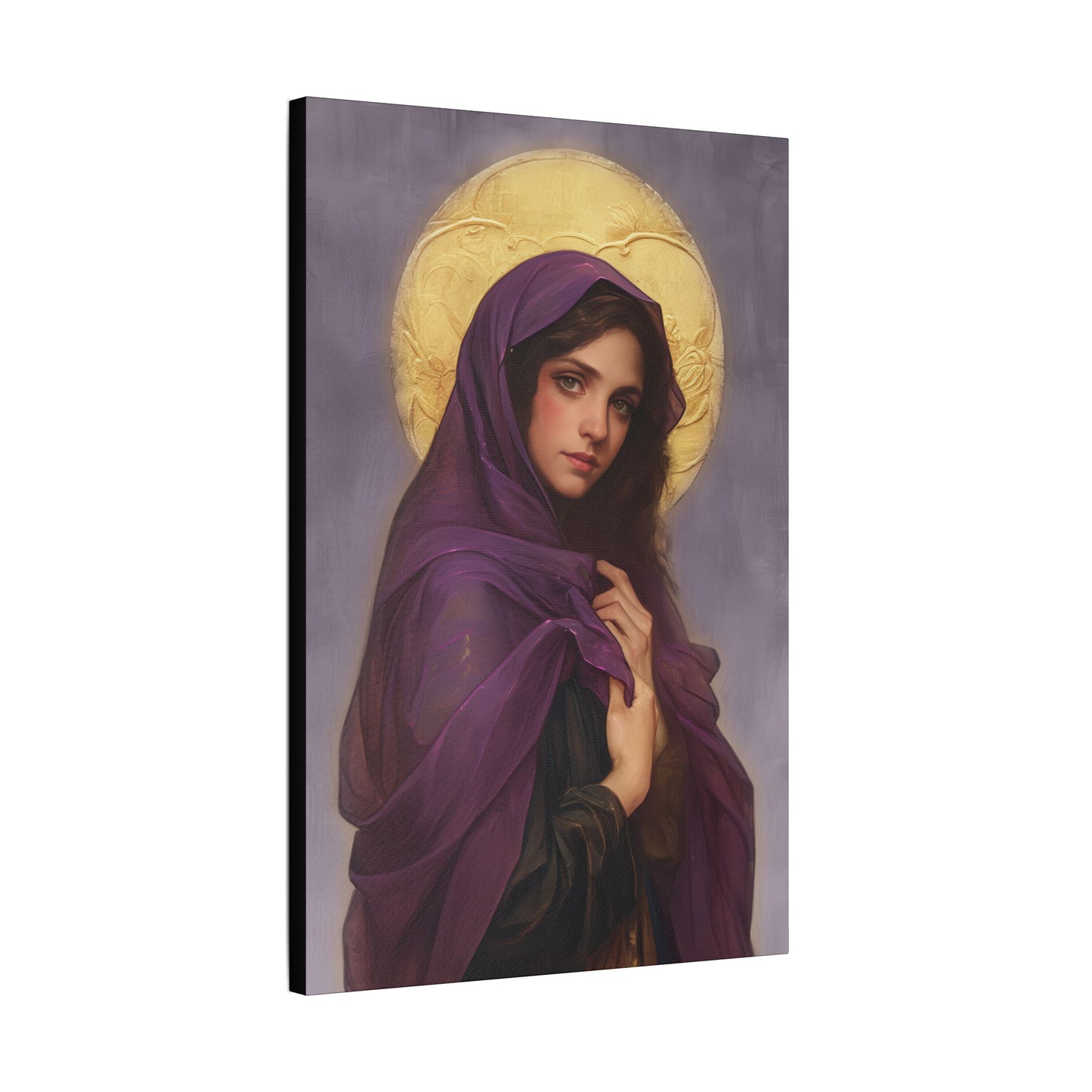 Saint Lydia Purpuraria / Lydia of Thyatira  - Museum Wrapped Canvas - Print - Religious Art for your Home - Christian print - Religious