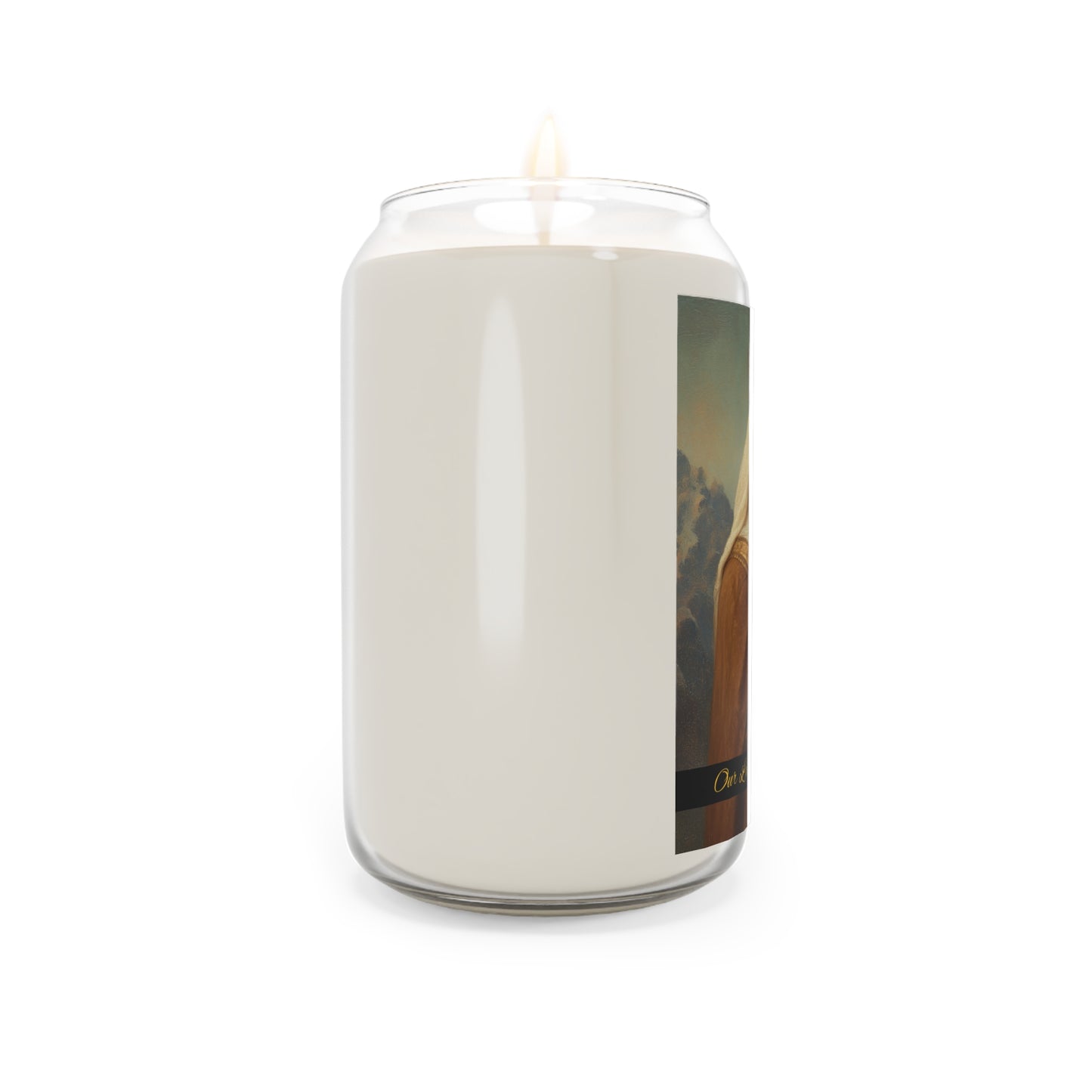 A Cord Between Heaven and Earth - Our Lady of Mount Carmel - Scented Prayer Candle, 13.75oz - Tall Size - Religious Prayer Candle