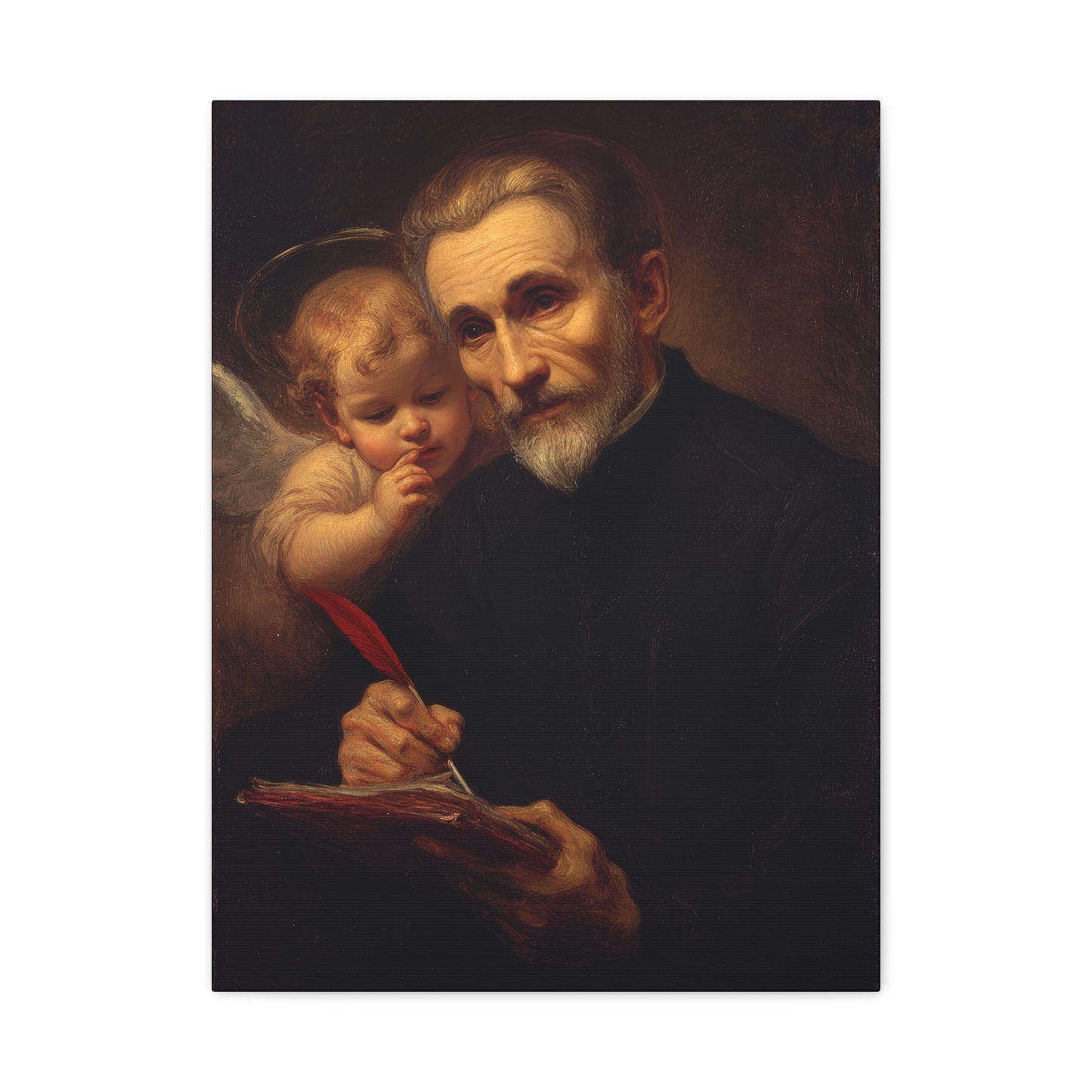 Saint Peter Canisius - Gallery Wrapped Canvas - Print - Religious Art for your Home - Catholic Art Print