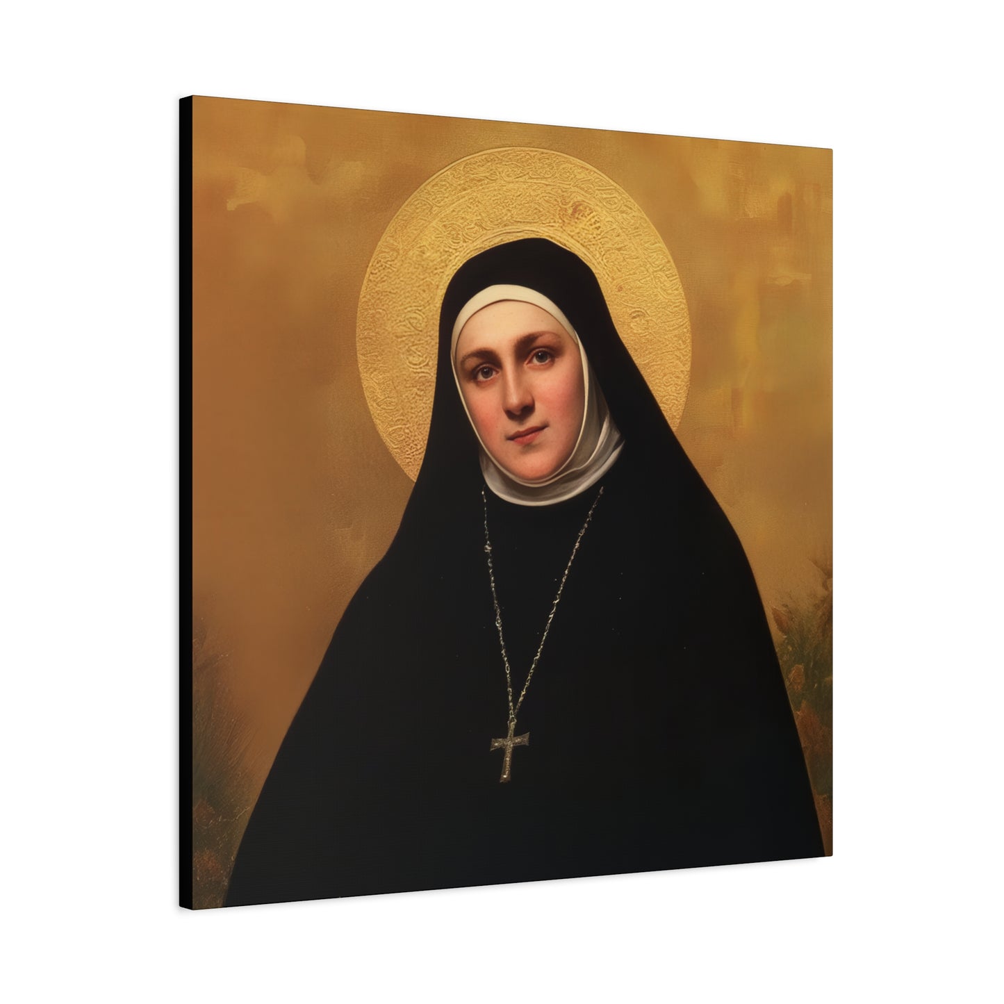 Saint Geltrude Caterina Comensoli - Gallery Wrapped Canvas - Print - Religious Art for your Home - Catholic Art