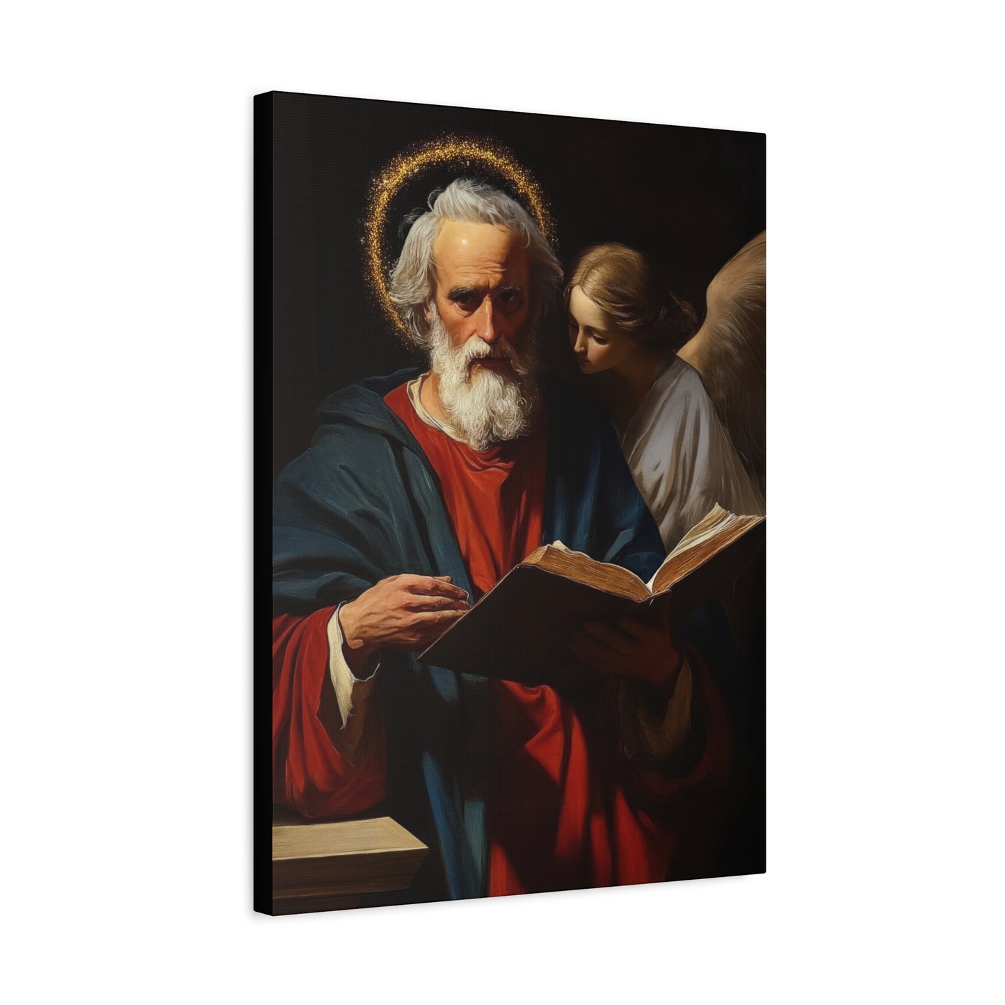 Saint Matthew the Apostle - Gallery Wrapped Canvas - Print - Religious Art for your Home - Catholic