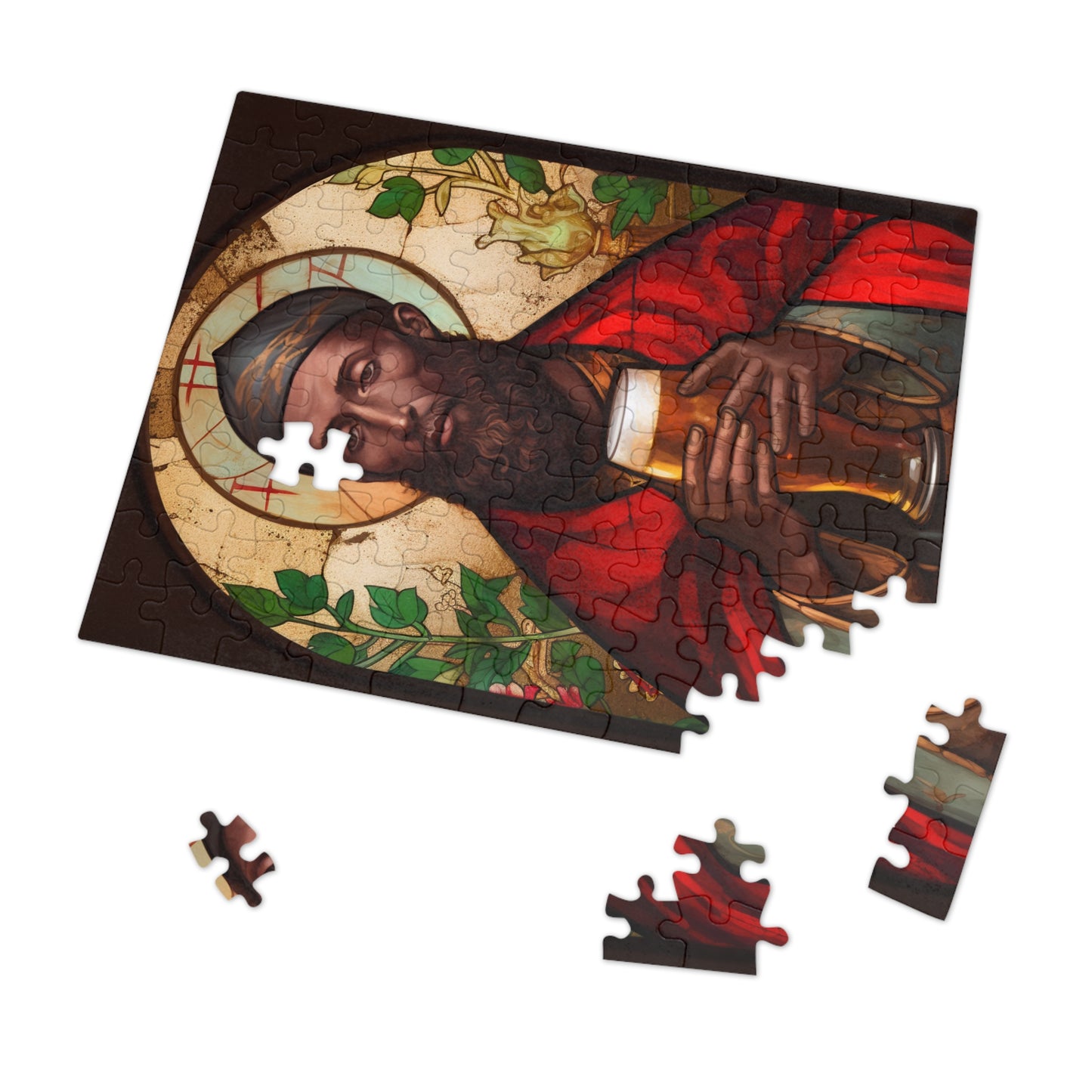 Saint Augustine of Hippo - Puzzle and Keepsake Tin - Religious Jigsaw Puzzle (30, 110, 252, 500,1000-Piece) - Religious Puzzle
