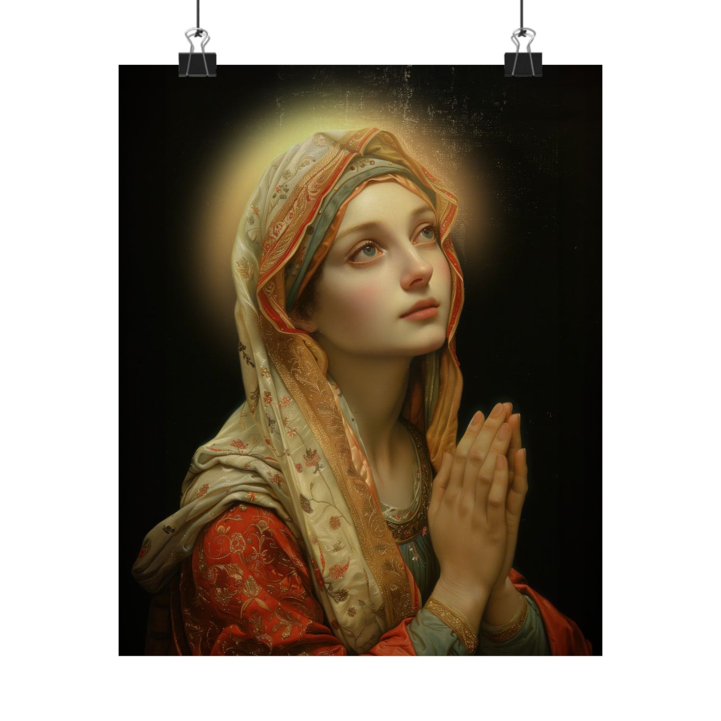 Saint Regina - Sanctified Souls Print - Multiple Sizes - Premium Posters - Catholic Art - Christian - Gifts for Catholics - Prayer room art