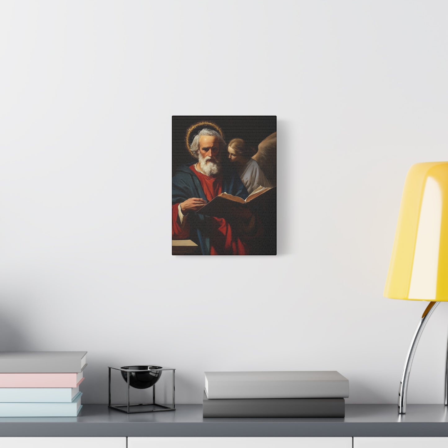 Saint Matthew the Apostle - Gallery Wrapped Canvas - Print - Religious Art for your Home - Catholic