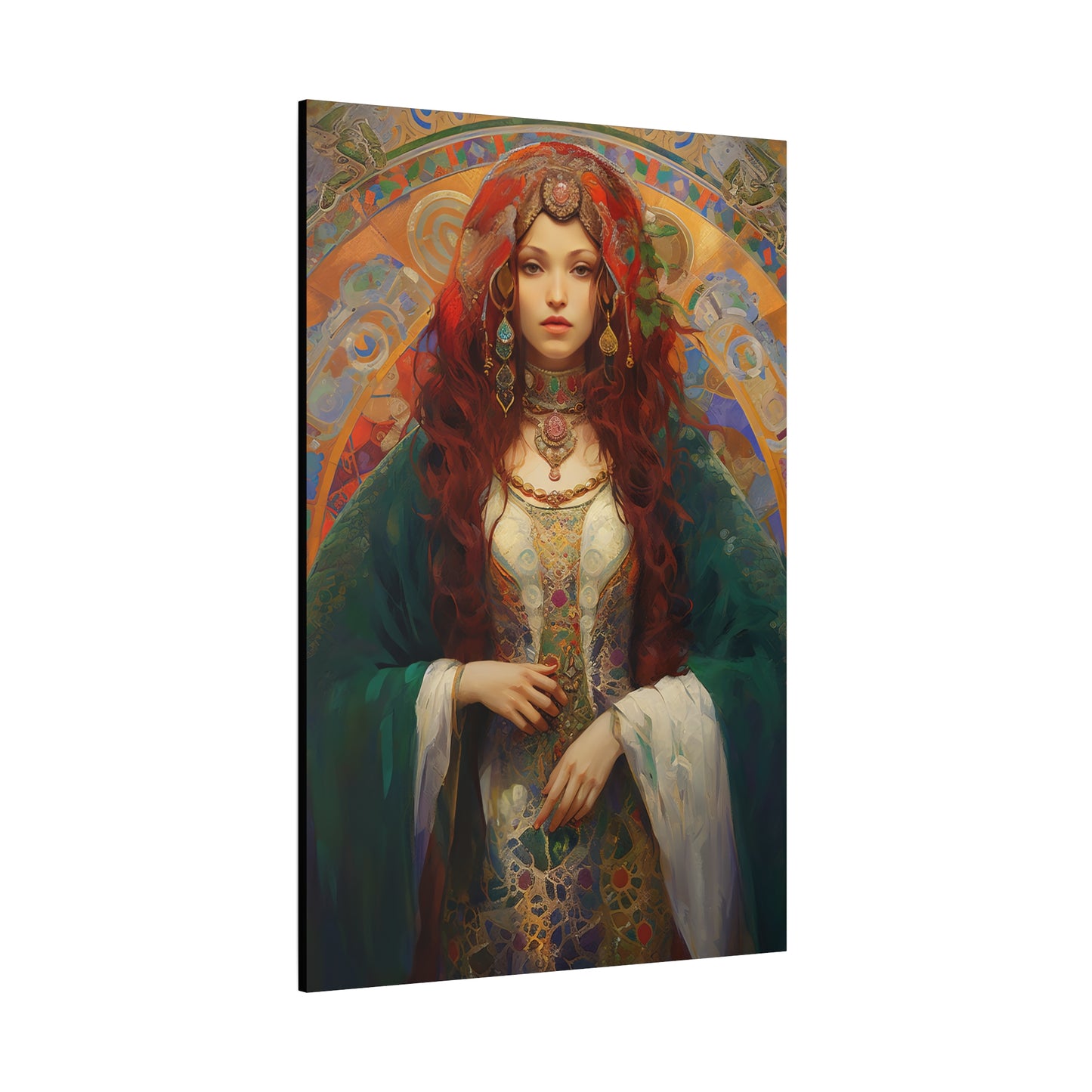 Saint Margaret of Antioch - Museum Wrapped Canvas - Sanctified Souls Print