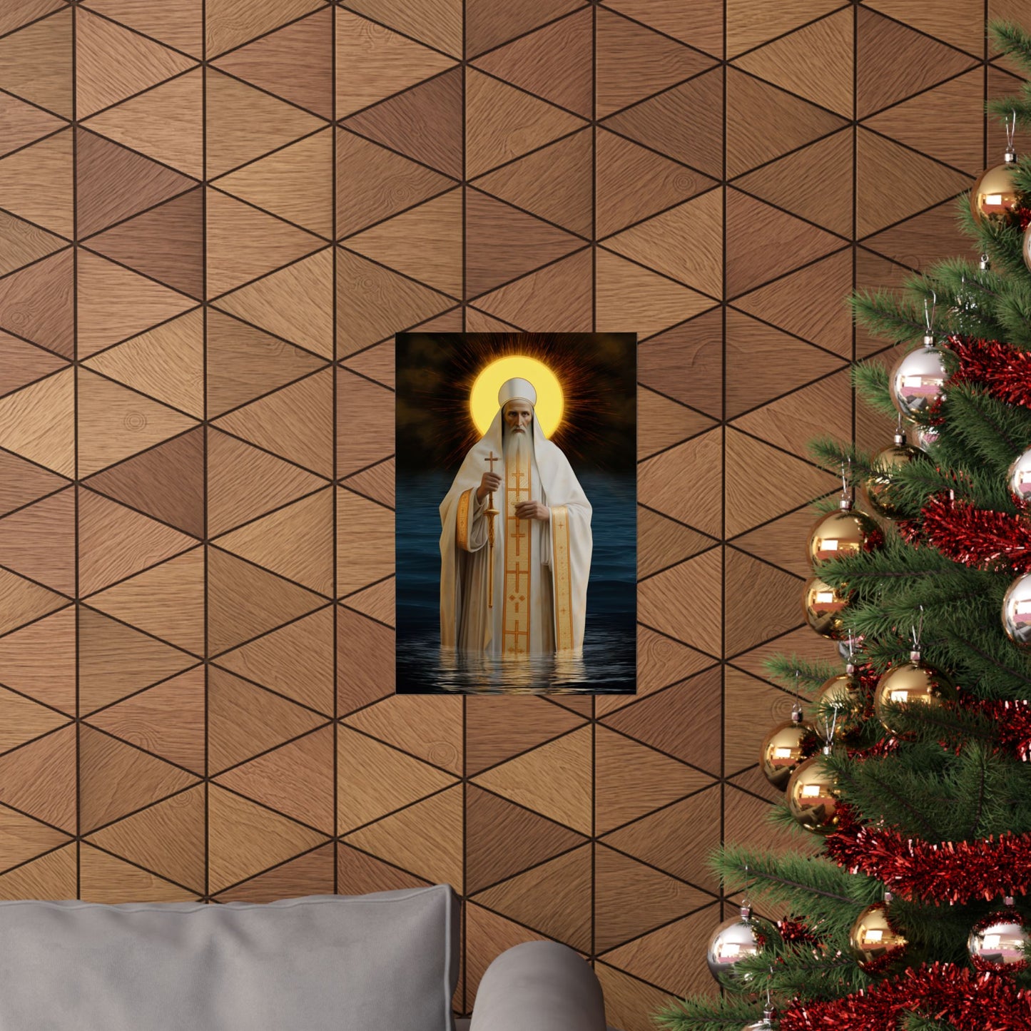 Saint Innocent of Alaska - Sanctified Souls Print - Multiple Sizes - Premium Matte Vertical Posters