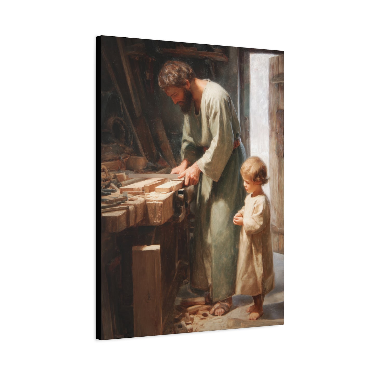 St. Joseph the Worker - Catholic Saint Canvas Print