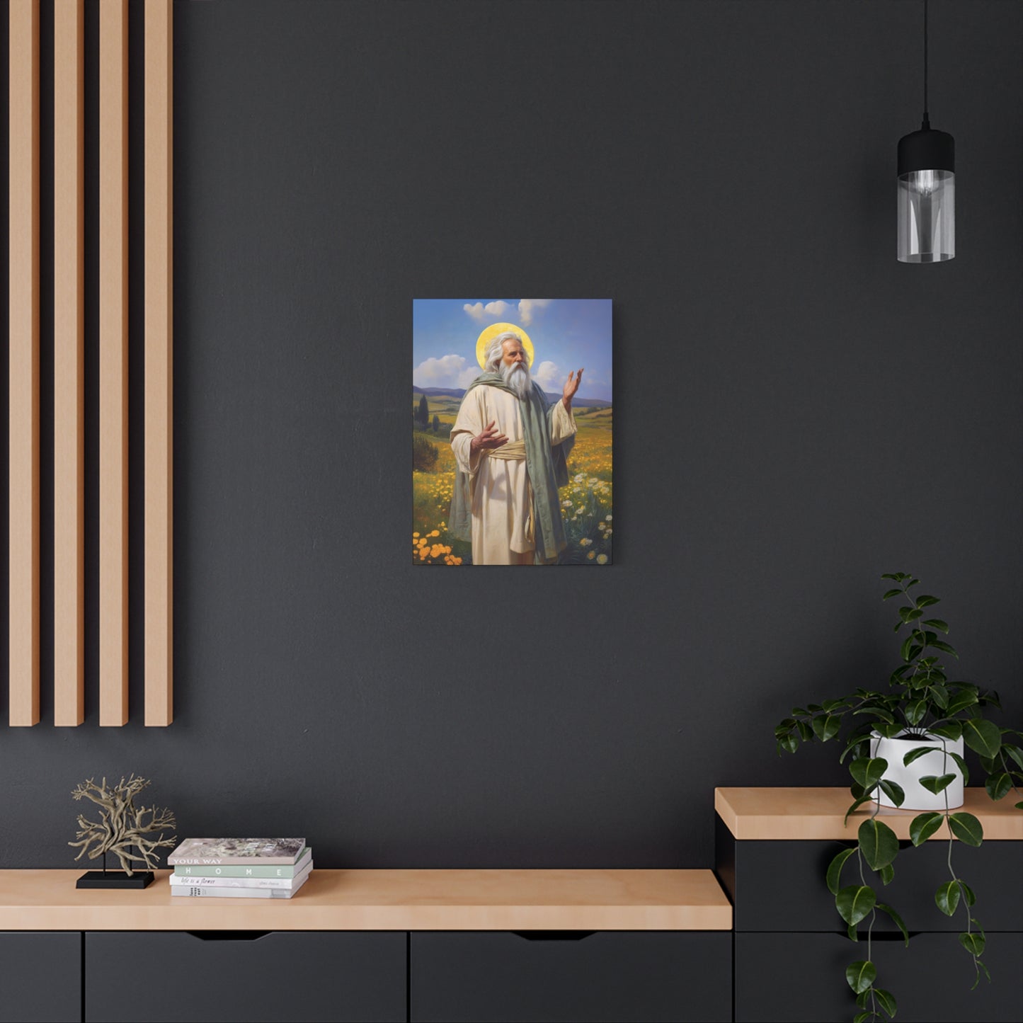 Saint Hilary of Arles - Gallery Wrapped Canvas - Print - Religious Art for your Home - Catholic Art Print