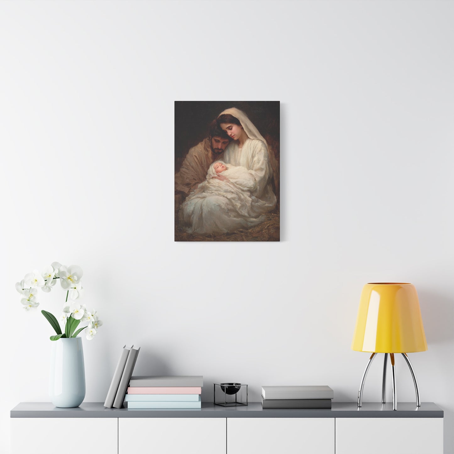 The Quiet Kingdom of the Holy Family - Gallery Wrapped Canvas - Print - Religious Art for your Home - Catholic