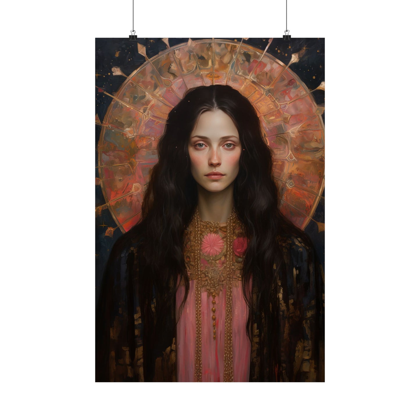Saint Susanna - Sanctified Souls Print - Multiple Sizes - Premium Matte Vertical Posters