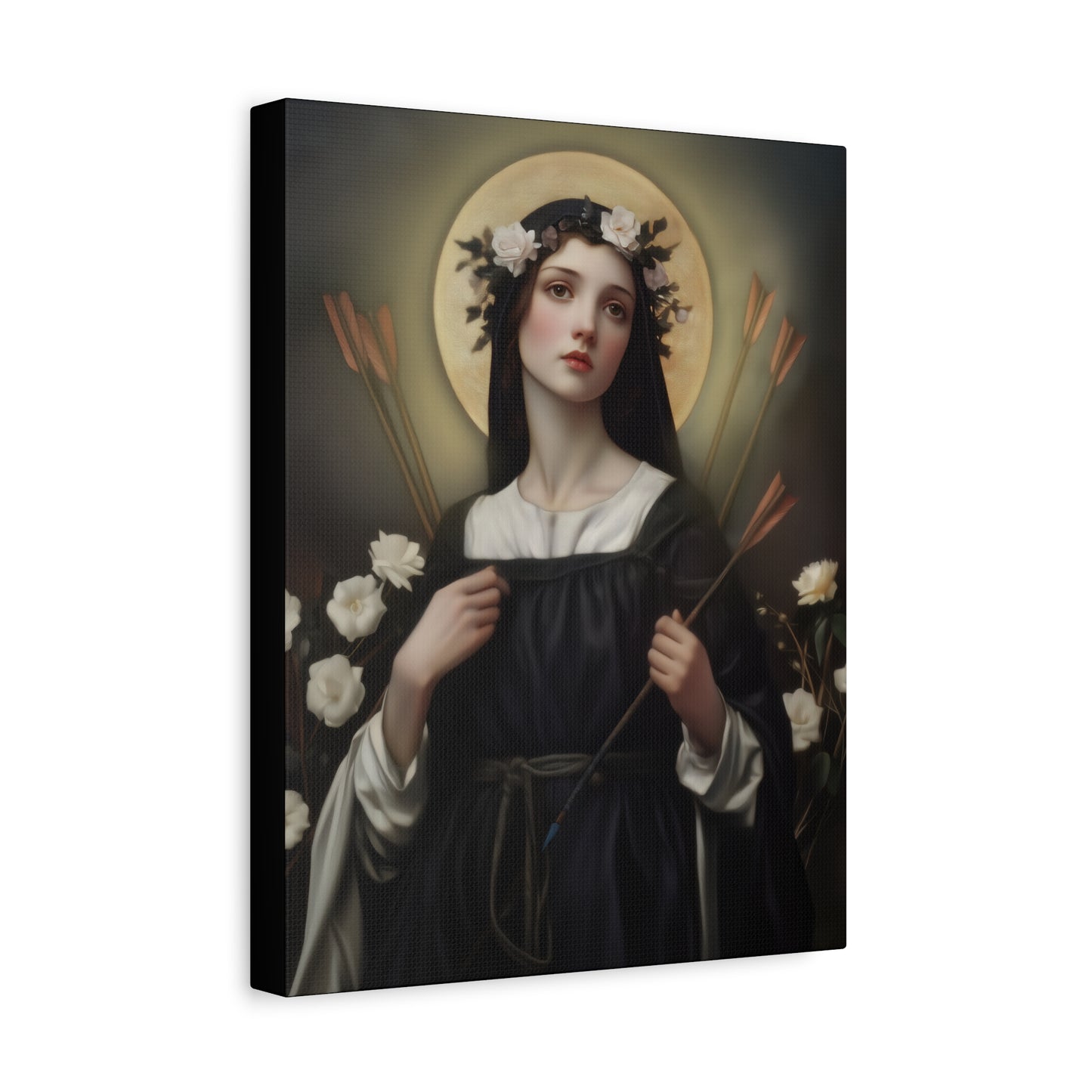 Saint Dorothy of Montau - Gallery Wrapped Canvas - Print - Religious Art for your Home - Catholic Art