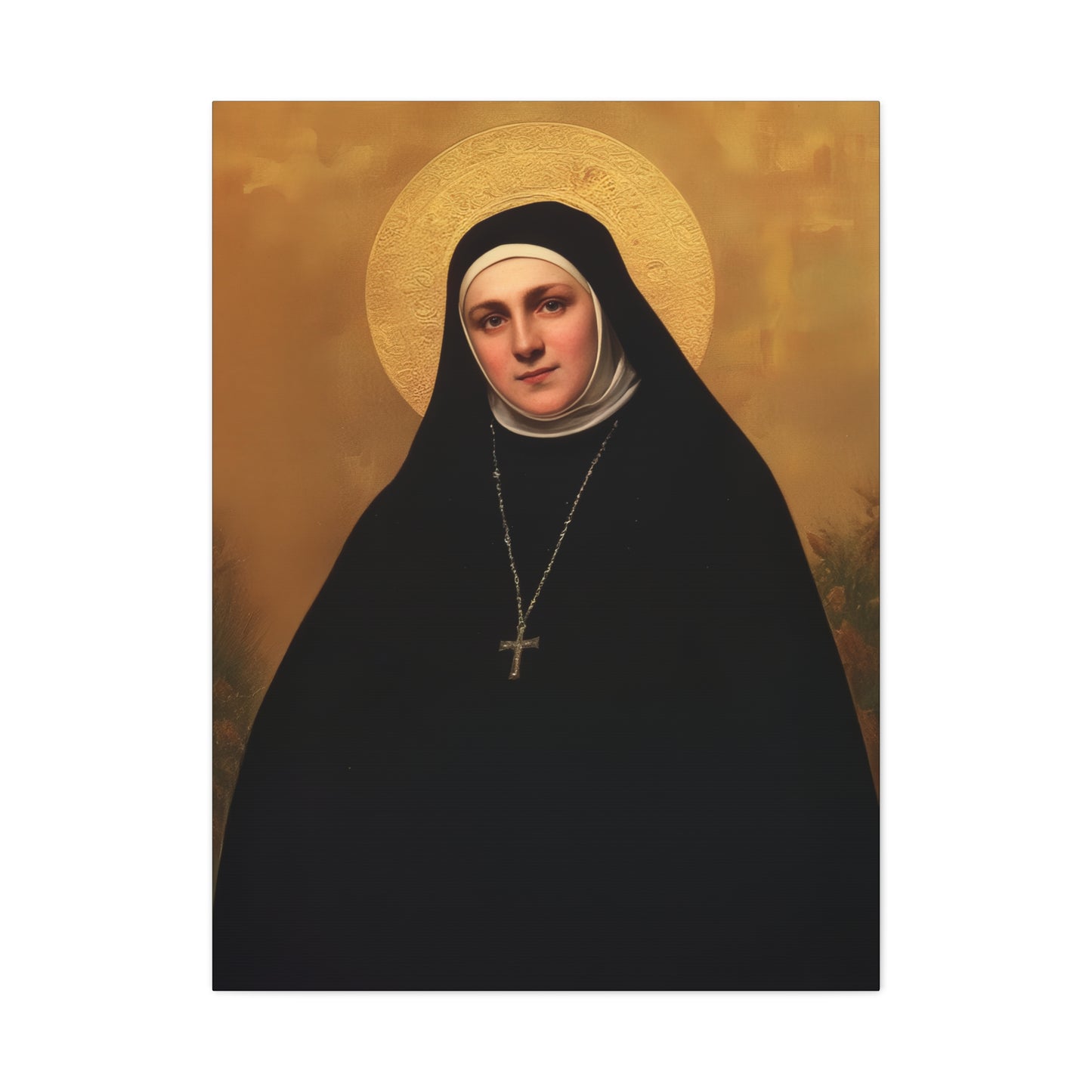 Saint Geltrude Caterina Comensoli - Gallery Wrapped Canvas - Print - Religious Art for your Home - Catholic Art