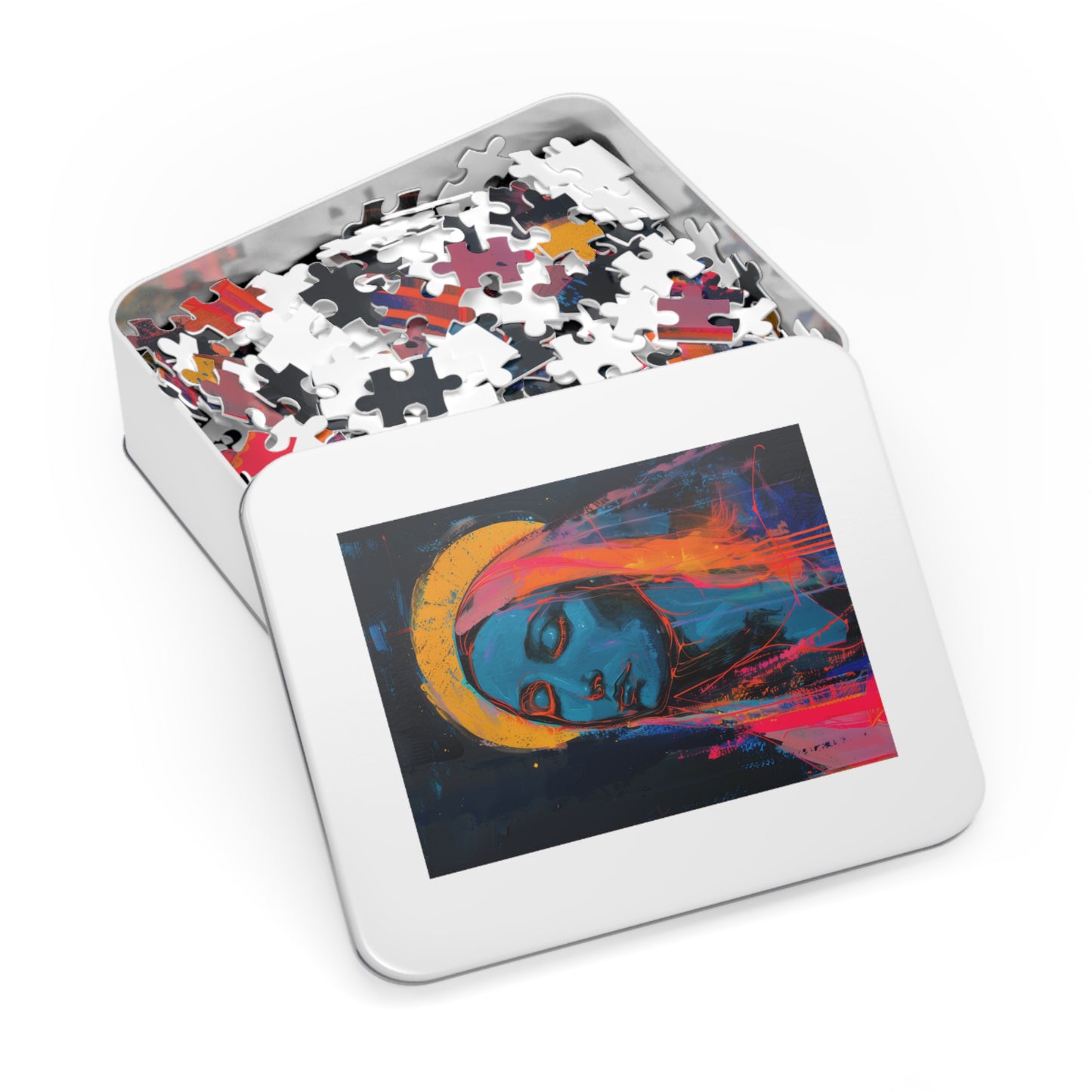 Mary, Mother of God _ Mother of Eternal Wisdom - Puzzle and Keepsake Tin - Religious (30, 110, 252, 500,1000) - Religious Catholic Puzzle