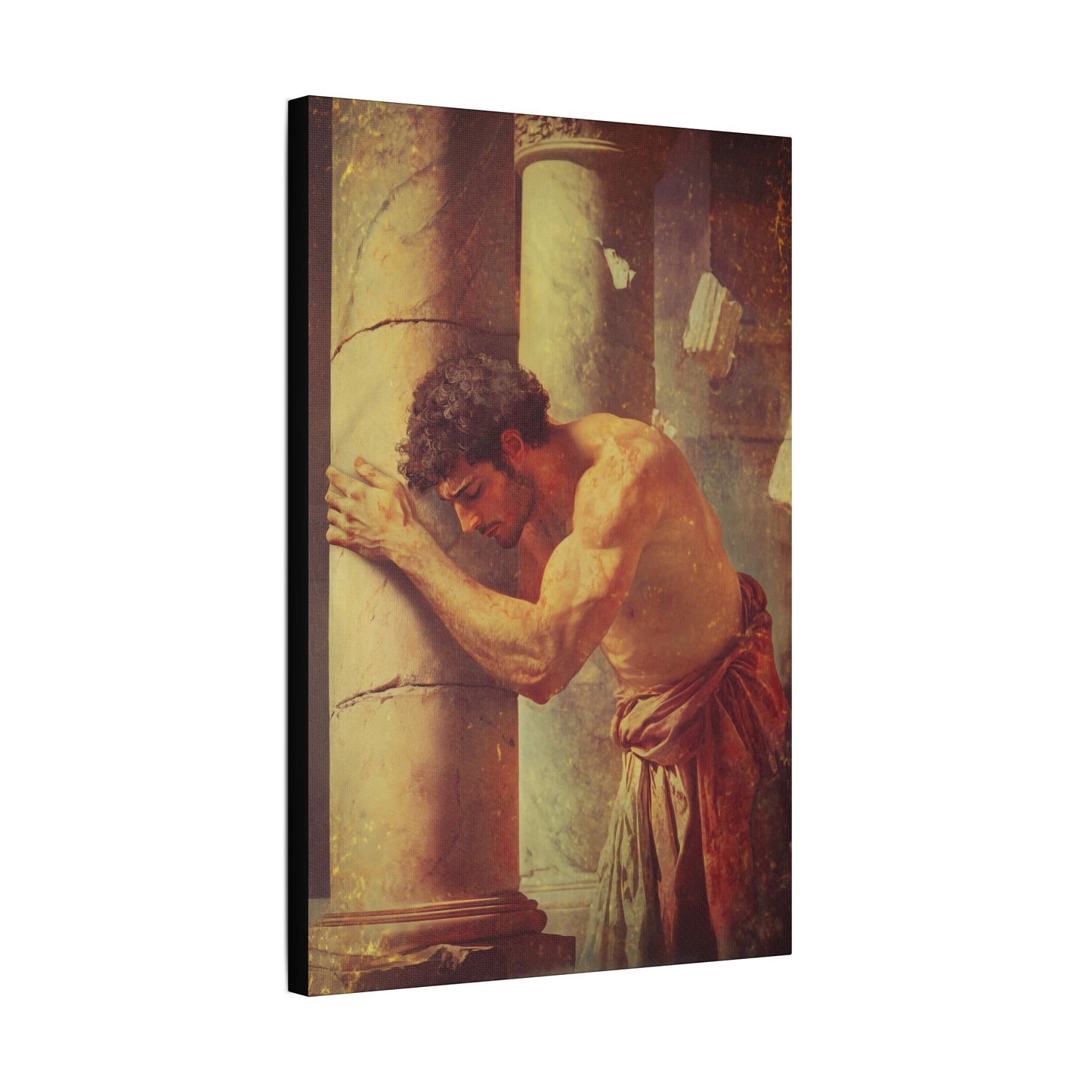 Samson - Museum Wrapped Canvas - Sanctified Souls Print - Religious Art for your Home