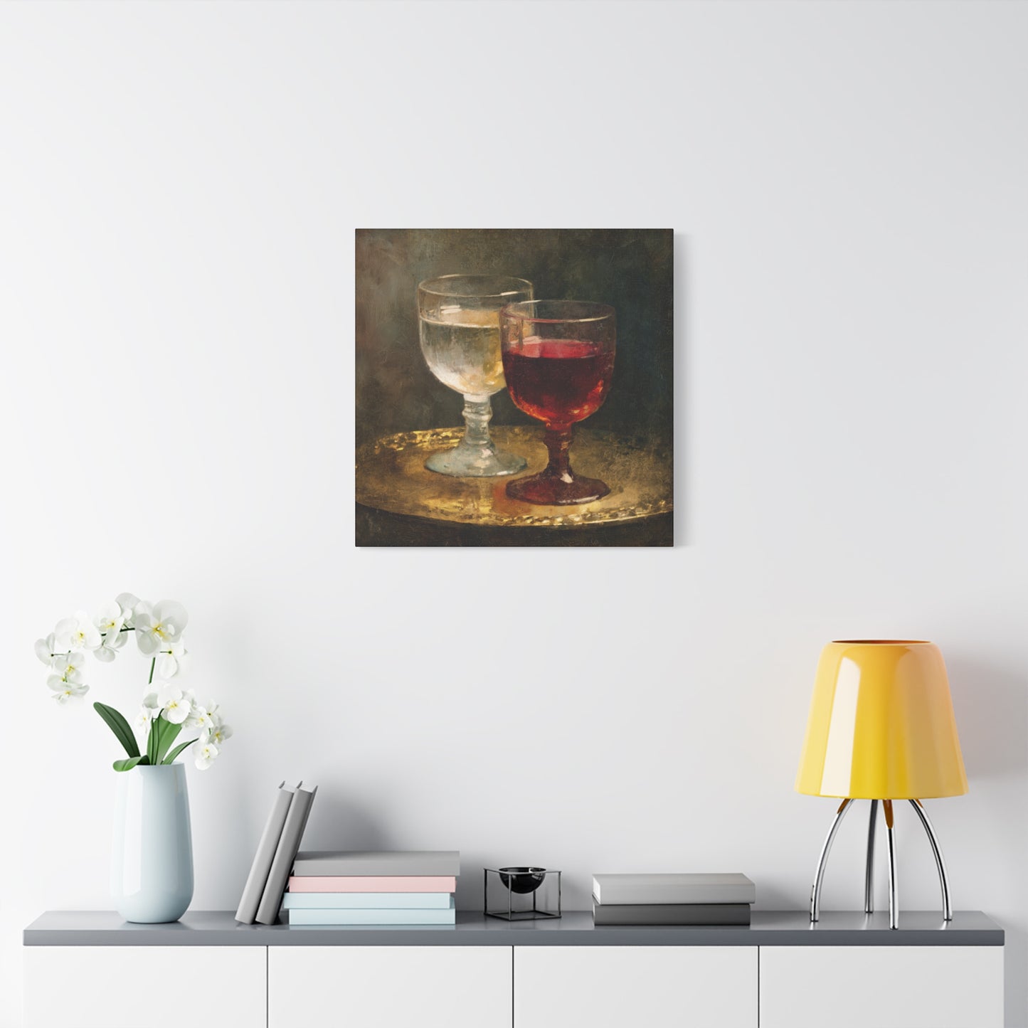 Cana and the Miracle of Abundance - Water into Wine - Gallery Wrapped Canvas - Print - Religious Art for your Home - Catholic Art Print