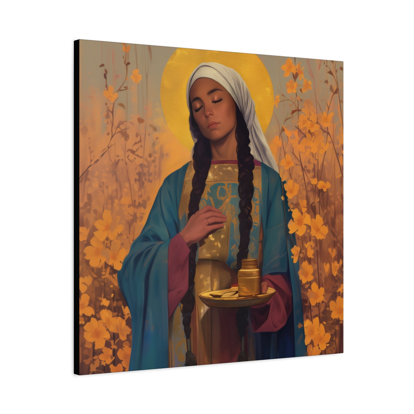 Saint Hermione of Ephesus - Gallery Wrapped Canvas - Print - Religious Art for your Home - Catholic Art Print