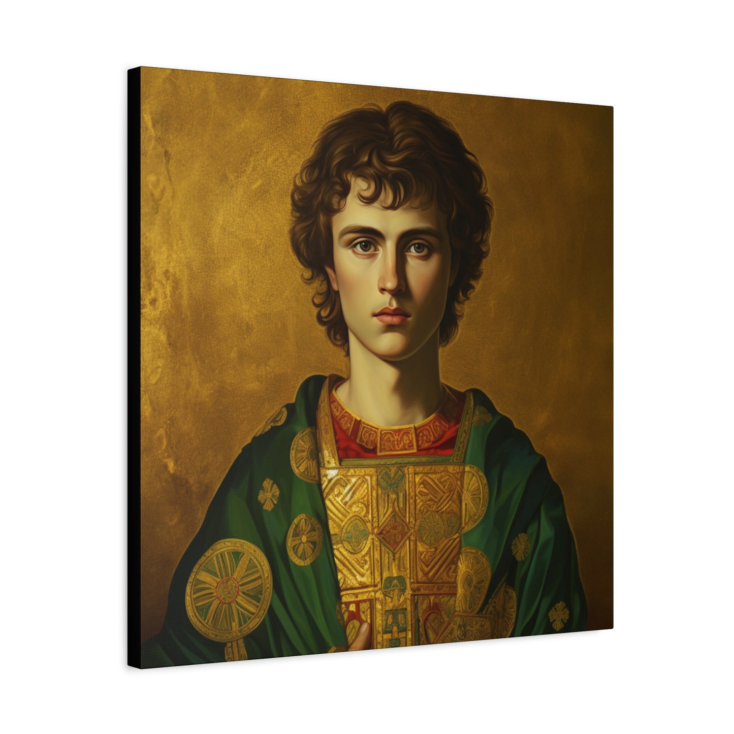 Saint Pantaleon Canvas Print - Multiple Sizes - Catholic Home art - Museum Wrapped Canvas - Sanctified Souls Print