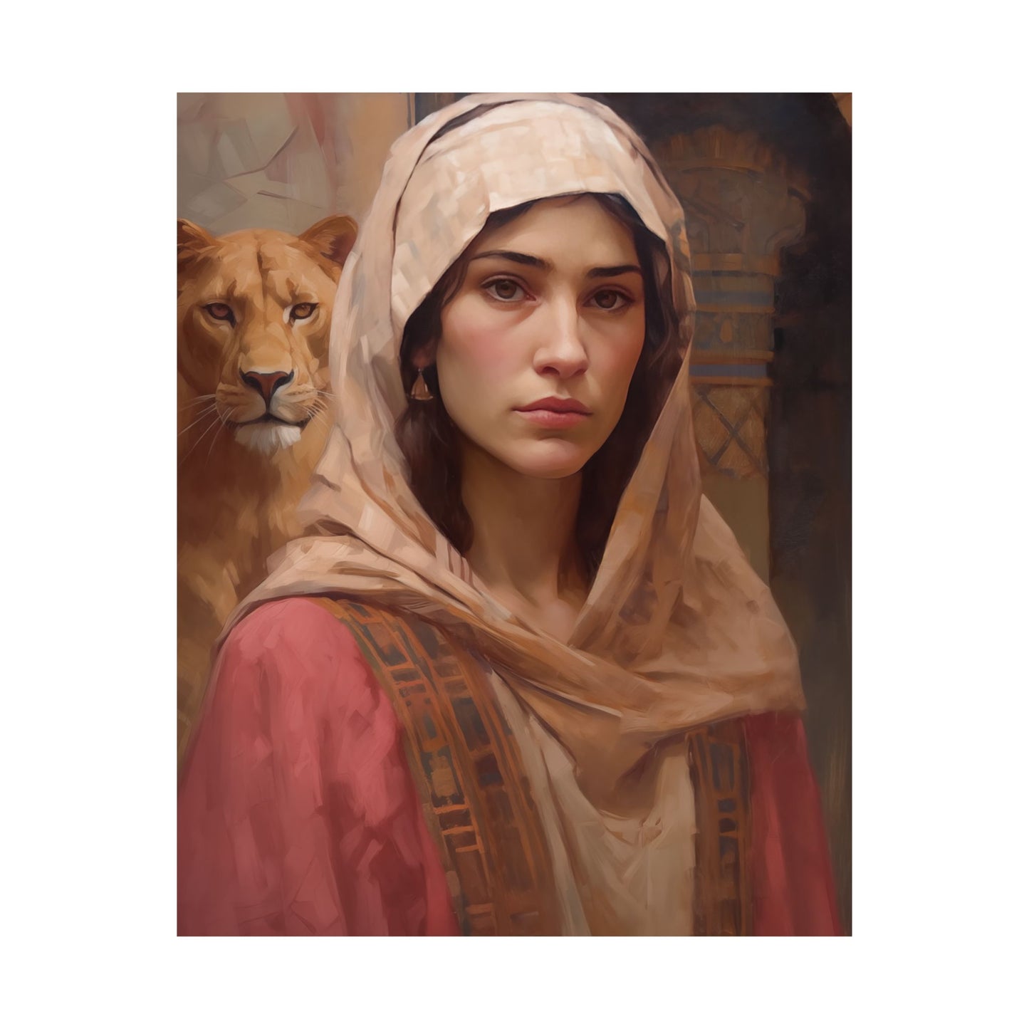 Saint Daria - Sanctified Souls Print - Multiple Sizes - Premium Matte Vertical Posters