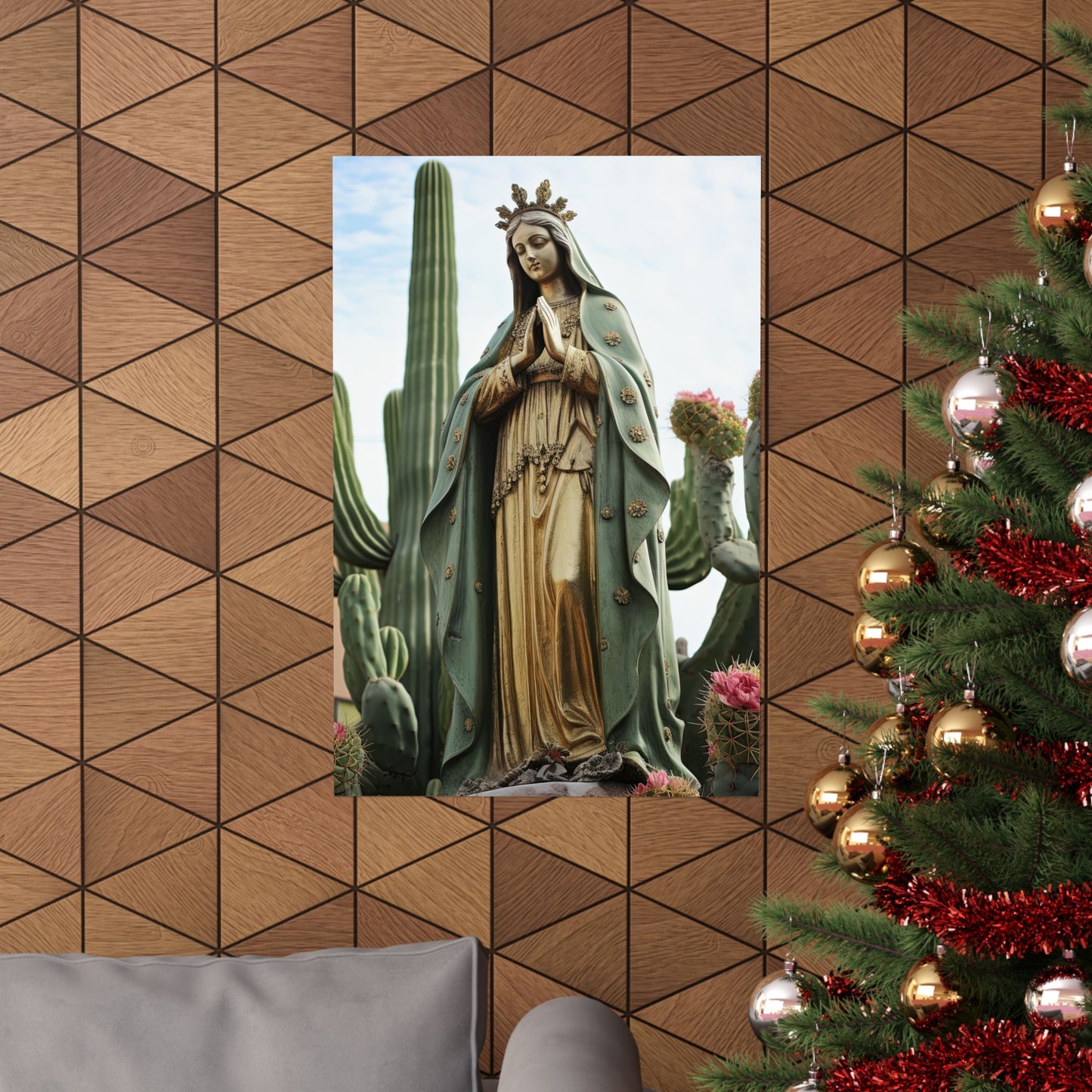 Our Lady of Guadalupe - Sanctified Souls Print - Multiple Sizes - Premium Matte Vertical Posters