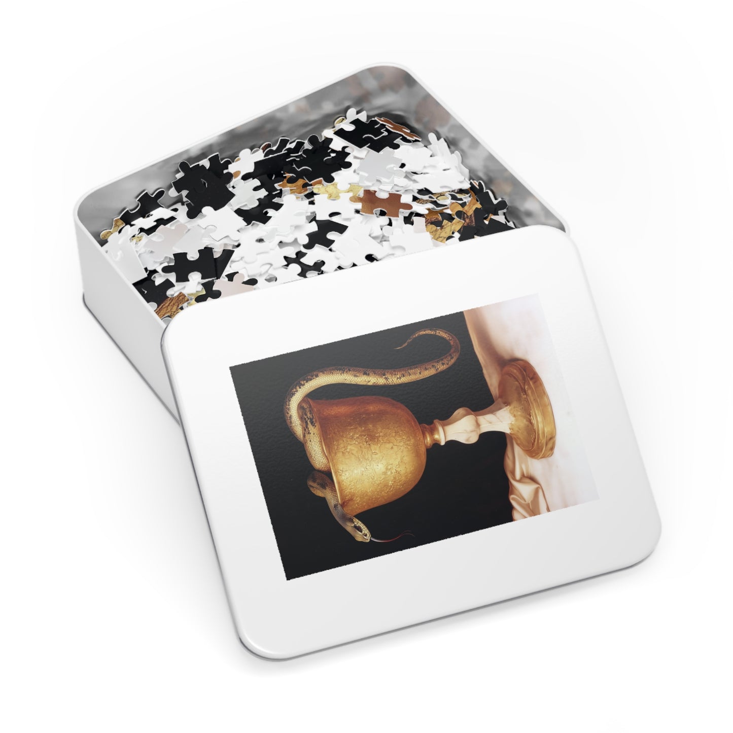 Saint John's Chalice - Puzzle & Keepsake Tin - Religious Jigsaw Puzzle (30, 110, 252, 500,1000-Piece)