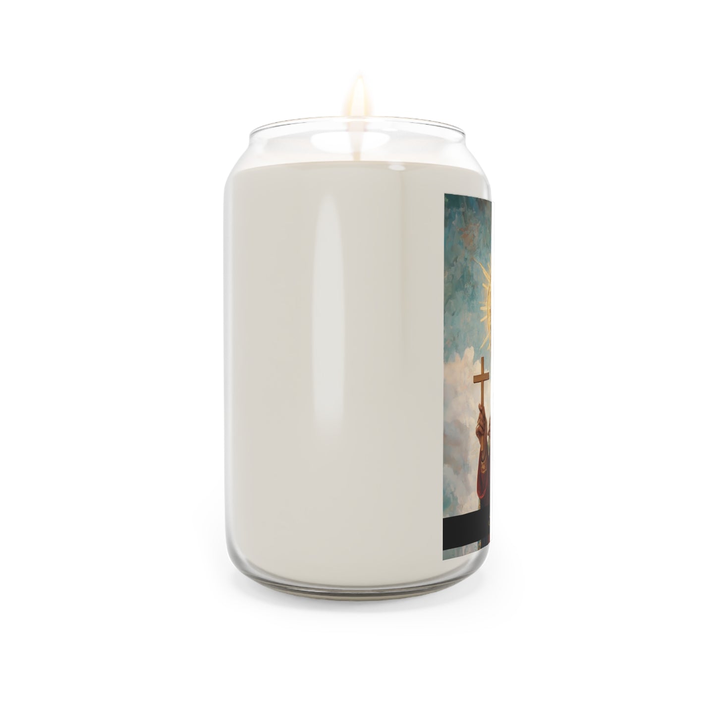 Saint Claudia - Scented Prayer Candle, 13.75oz -  Candle - Catholic Art - prayer room Scented Candle - Catholic Saint Art - Fine Art