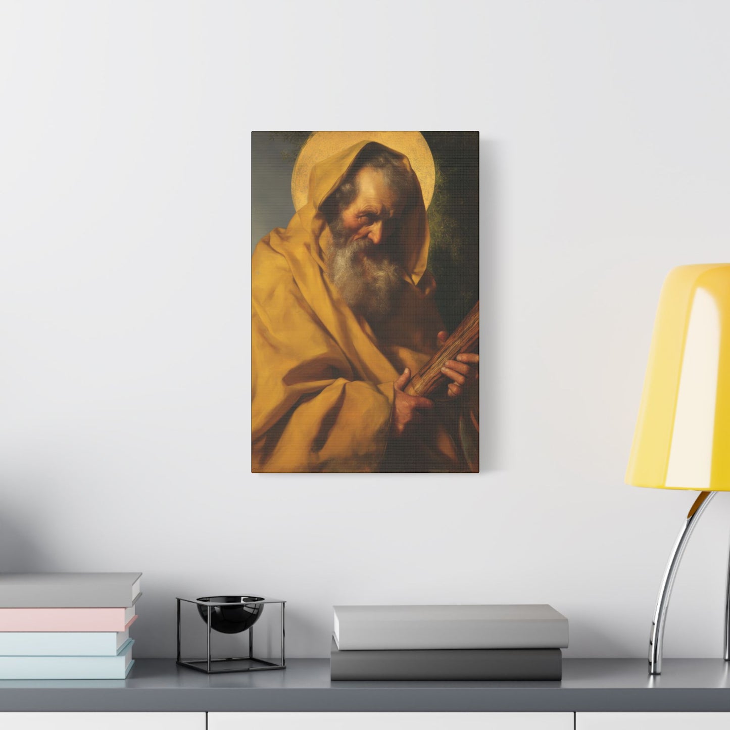 Saint James the Lesser - Apostle - Museum Wrapped Canvas - Print - Religious Art for your Home - Christian print - Prayer Room - Catholic