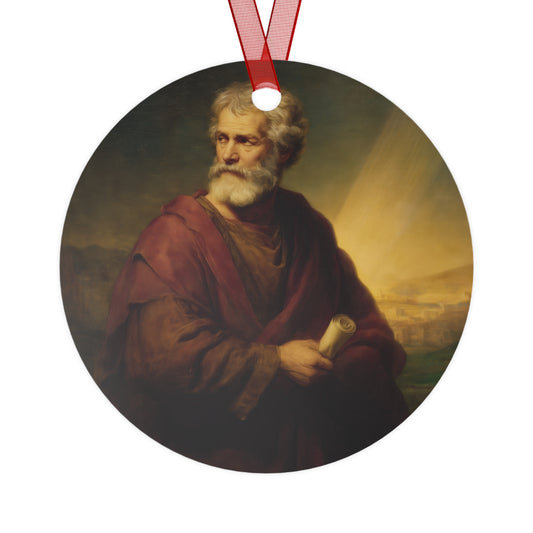 Saint Phillip the Apostle Metal Ornament - Religious Holiday Christmas Ornament and Keepsake - Prayer Ornament