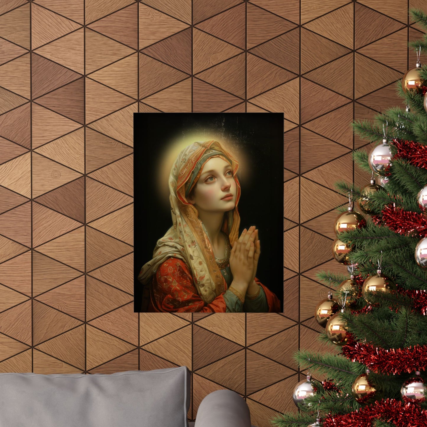 Saint Regina - Sanctified Souls Print - Multiple Sizes - Premium Posters - Catholic Art - Christian - Gifts for Catholics - Prayer room art