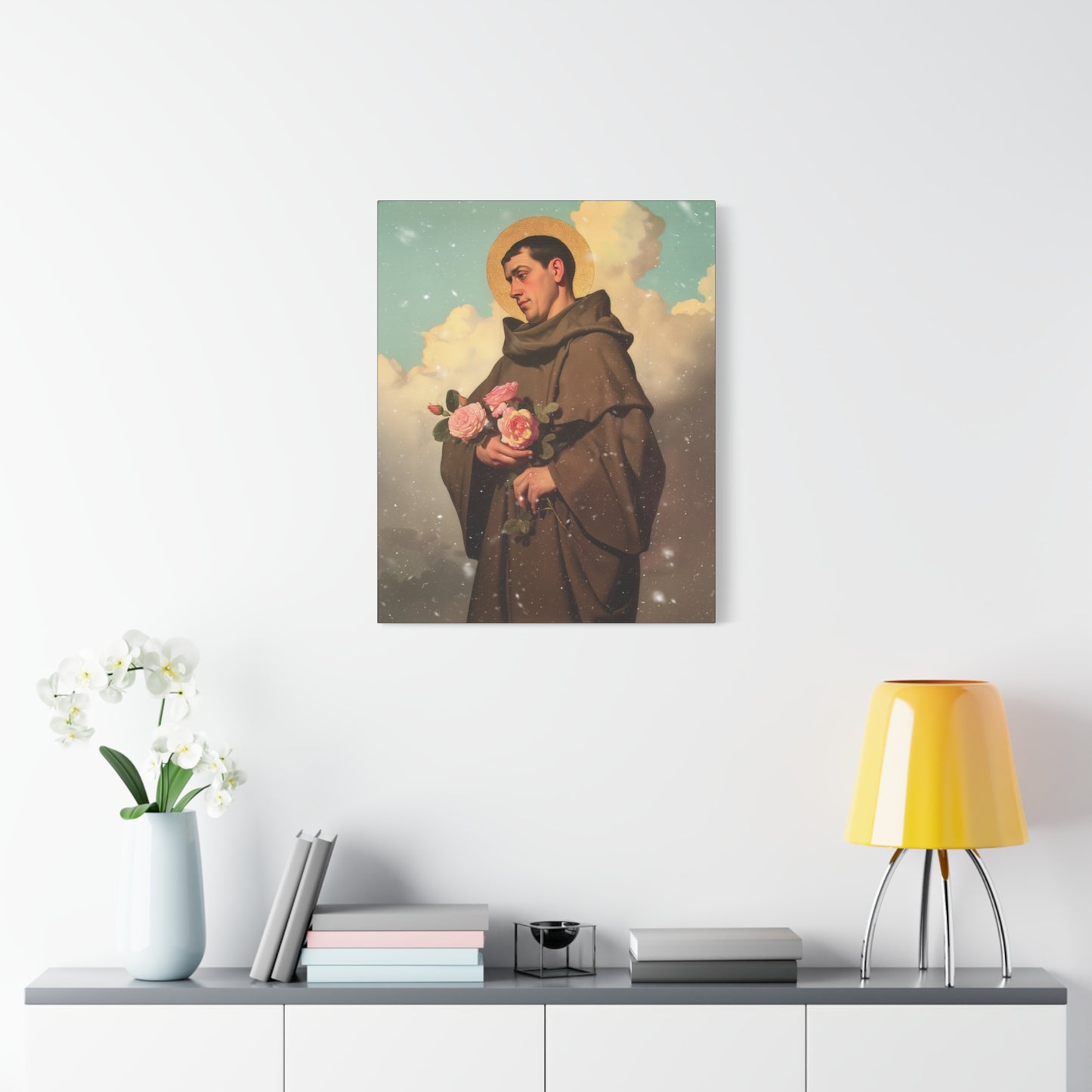Saint Didacus of Alcala - Gallery Wrapped Canvas - Print - Religious Art for your Home - Catholic Art