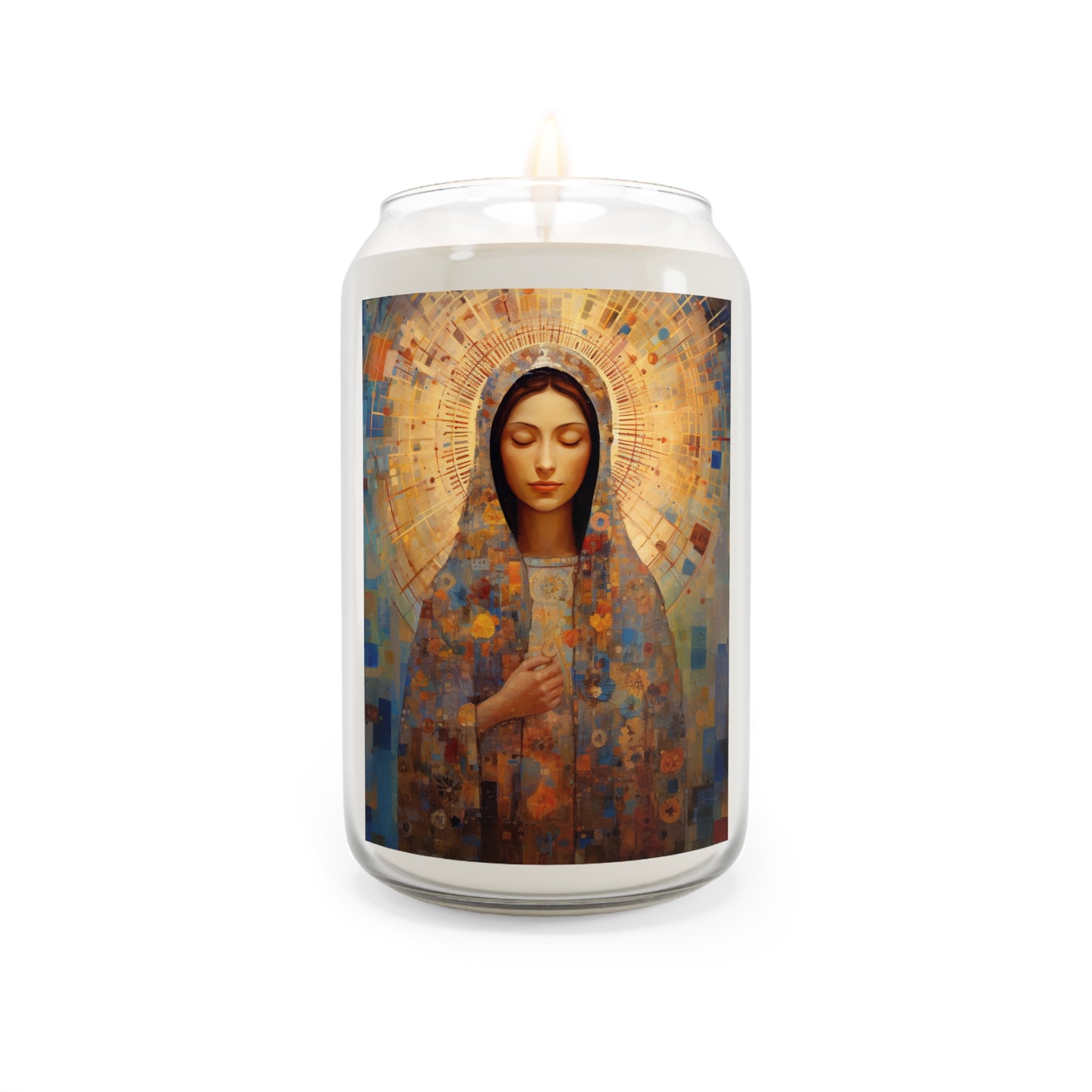 The Virgin of the Americas : Our Lady of Guadalupe  - Scented Prayer Candle, 13.75oz - Tall Size - Religious Prayer Candle - Religious Gift