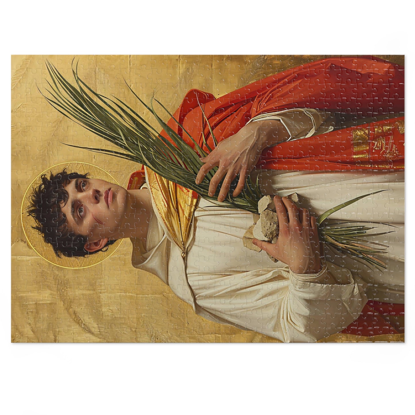 Saint Stephen - Puzzle and Keepsake Tin - Religious Jigsaw Puzzle (30, 110, 252, 500,1000-Piece) - Religious Puzzle