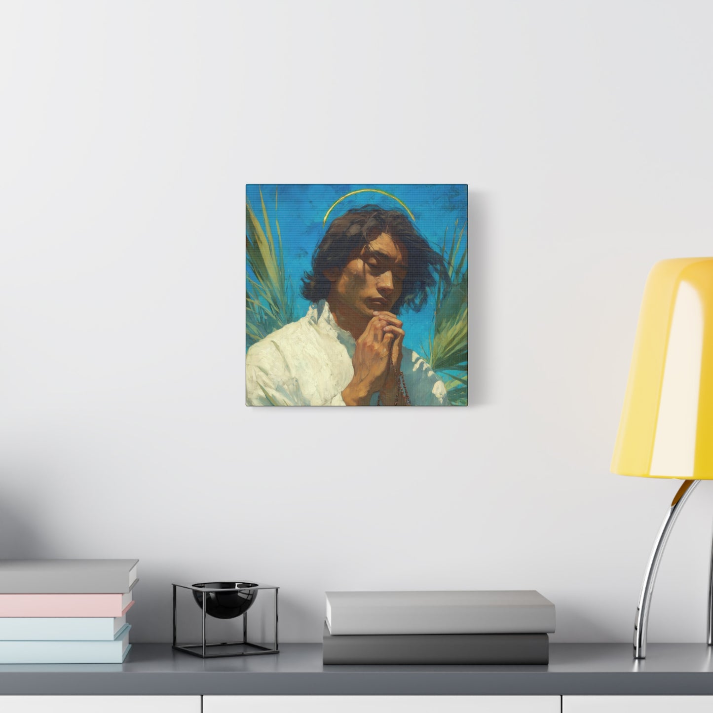 Saint Lorenzo Ruiz - Multiple Sizes - Catholic Home art - Museum Wrapped Canvas - Sanctified Souls Print - Catholic Martyr Art