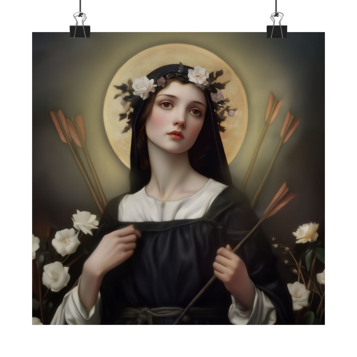 Saint Dorothy of Montau - Sanctified Souls Print - Multiple Sizes - Premium Matte Vertical Posters