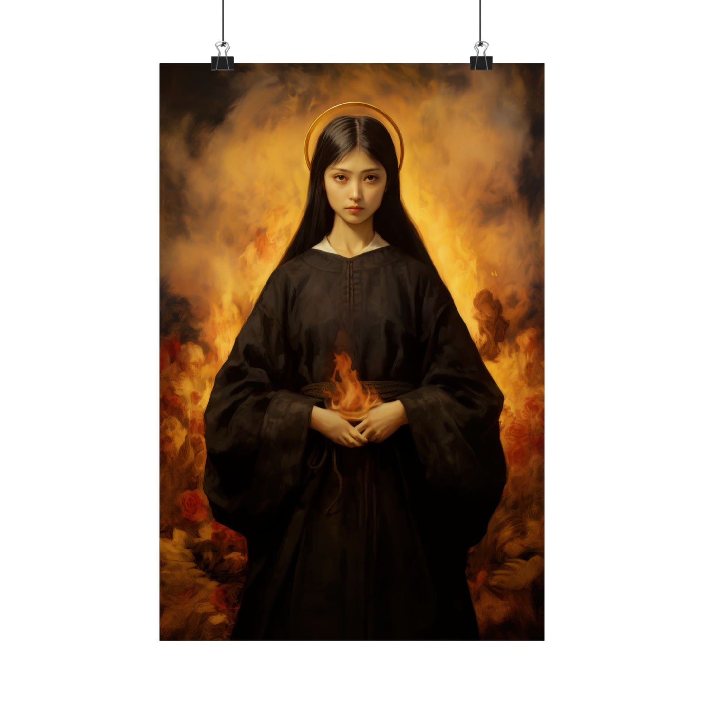 Blessed Mary Magdalen Kiota - Sanctified Souls Print - Multiple Sizes - Premium Posters - Catholic Art - Christian - Gifts for Catholics