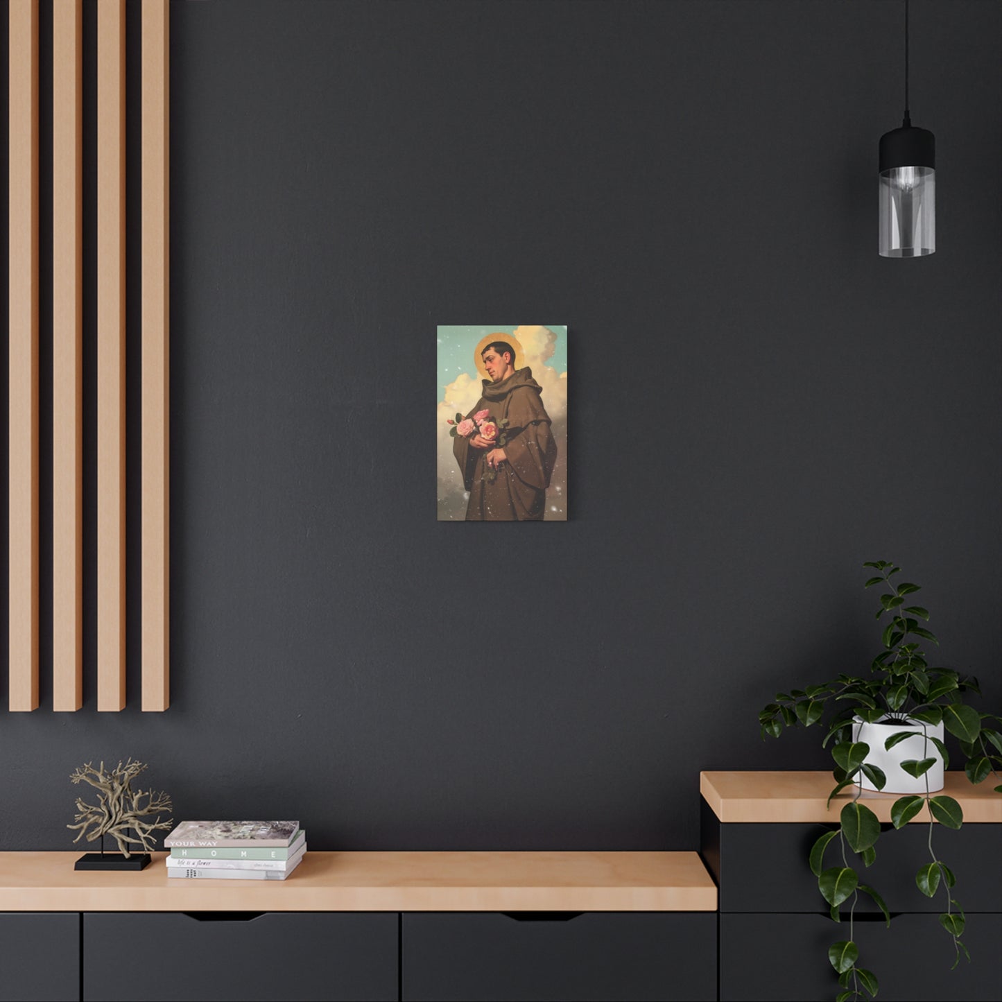 Saint Didacus of Alcala - Gallery Wrapped Canvas - Print - Religious Art for your Home - Catholic Art