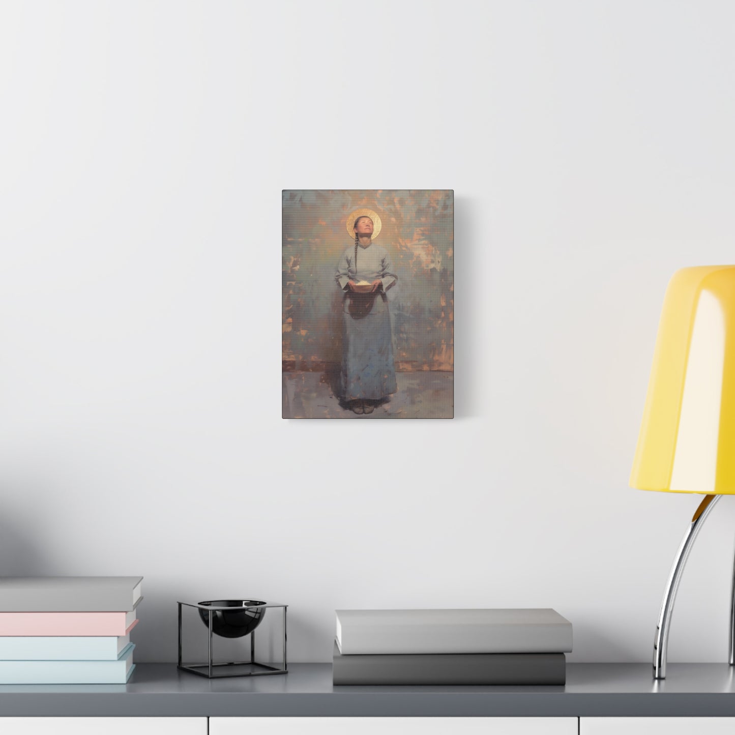 Saint Martha Wang - Chinese Martyr Saint  - Gallery Wrapped Canvas - Print - Religious Art for your Home - Catholic Art