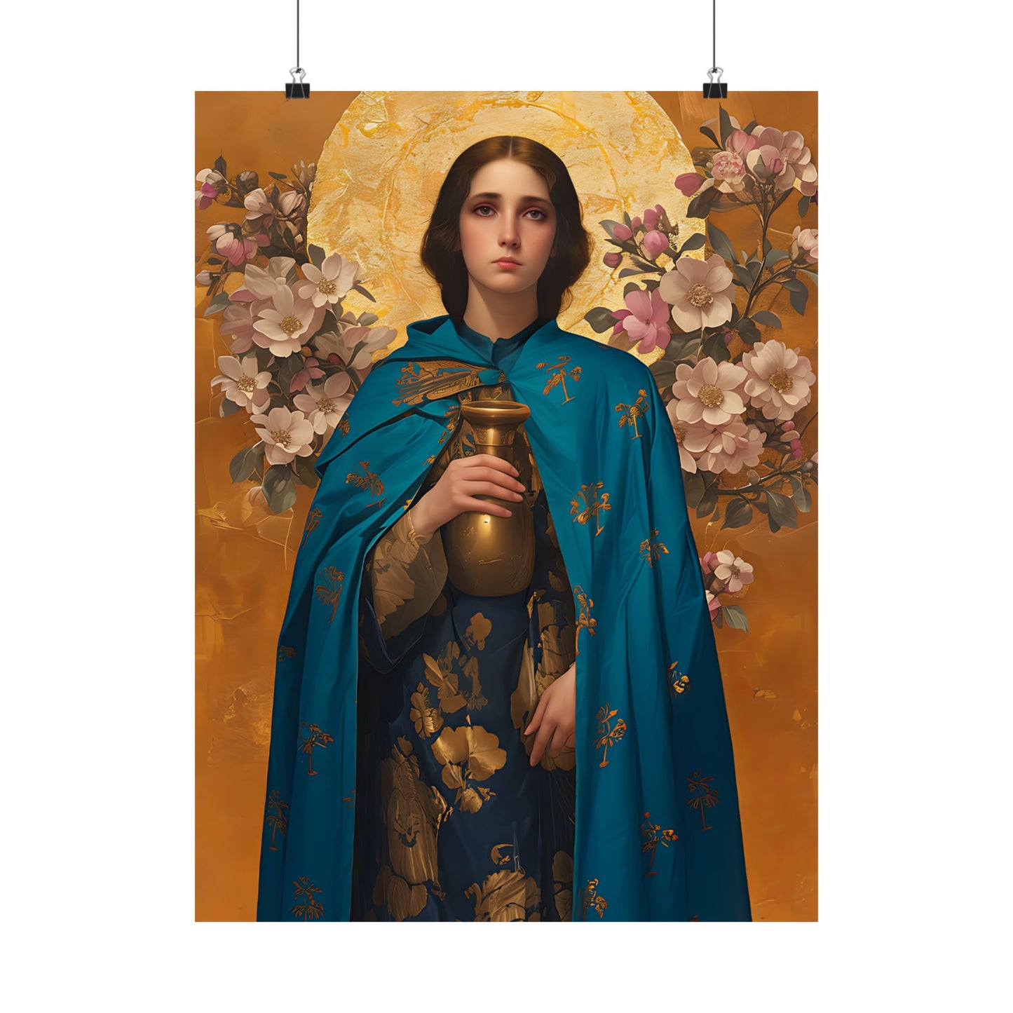 Saint Anastasia the Patrician of Alexandria - Sanctified Souls Print - Multiple Sizes - Premium Matte Vertical Posters