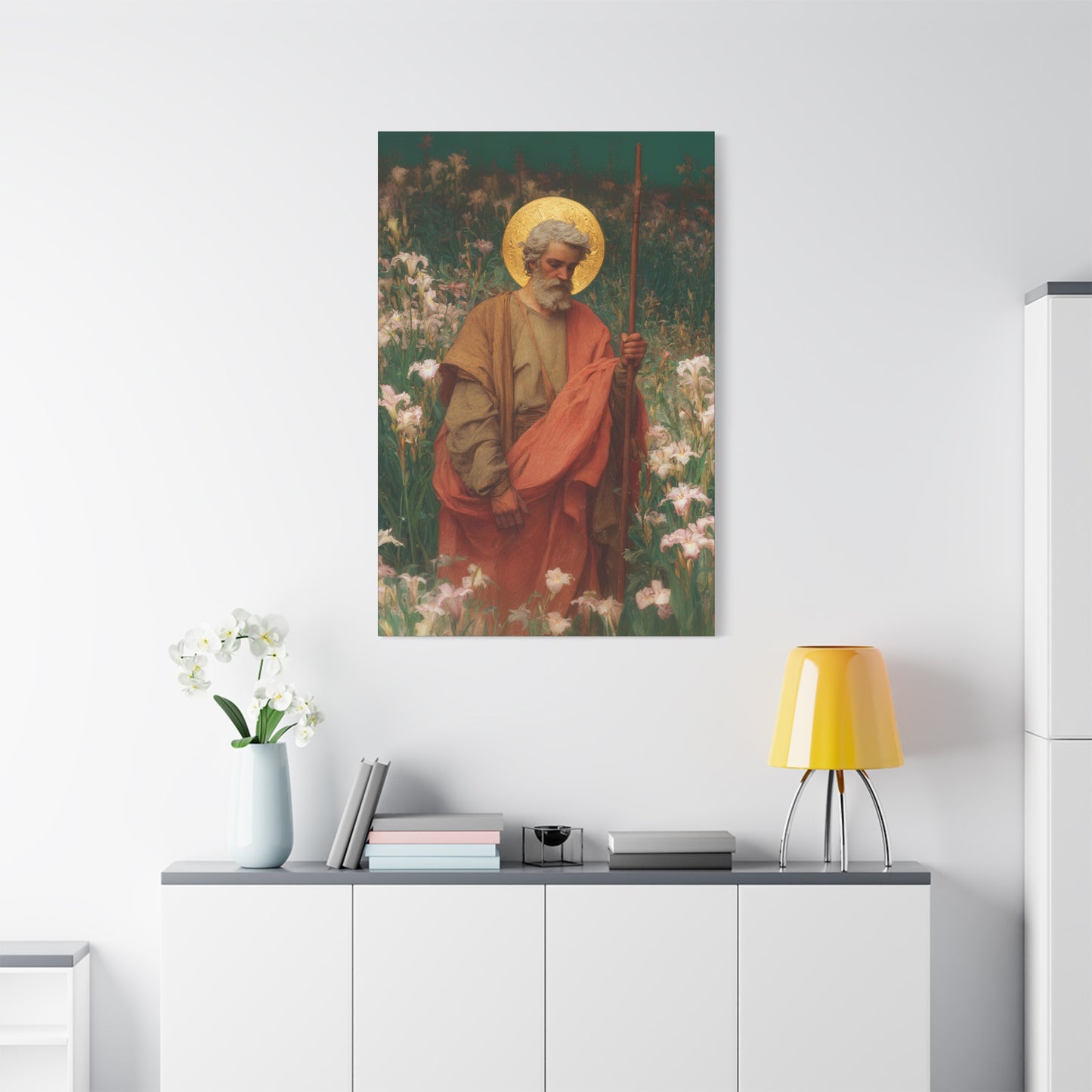 Saint James the Lesser -  Museum Wrapped Canvas - Sanctified Souls Print - Religious Art for your Home - Catholic Patron Saint Art