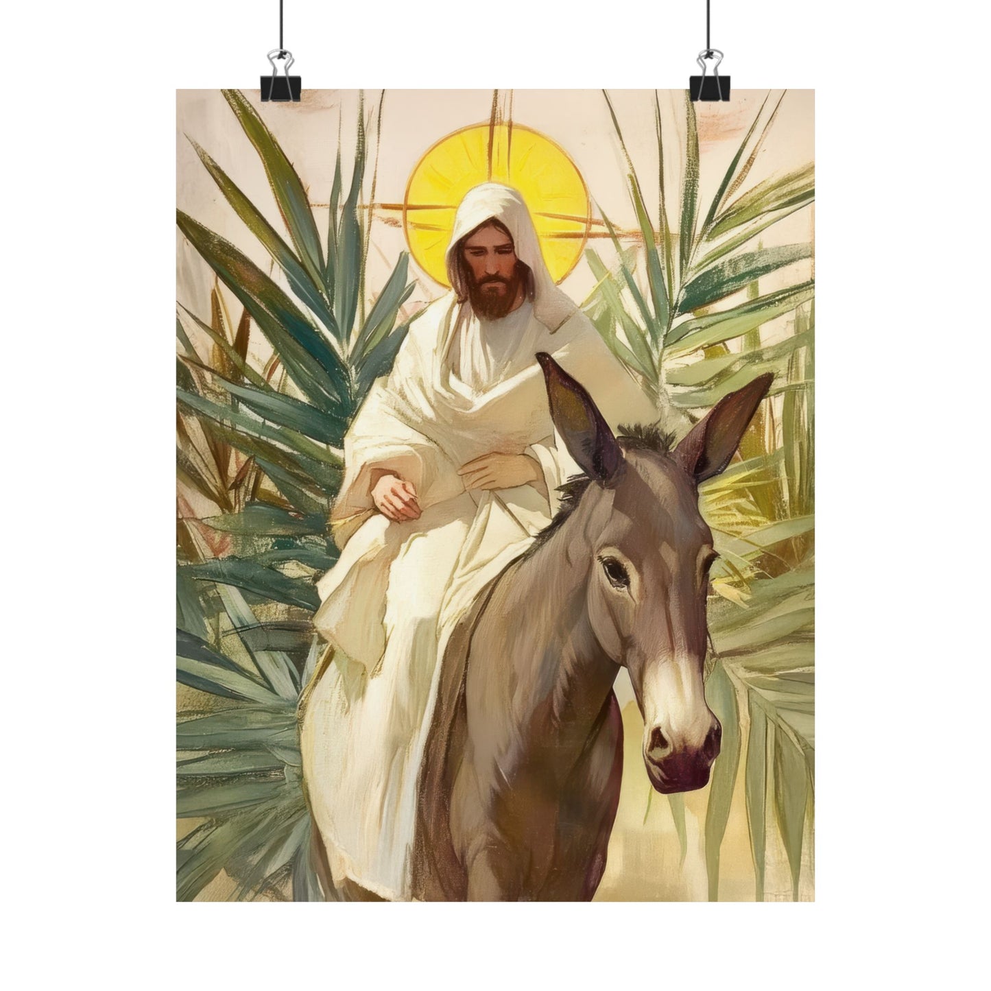 Benedictus Qui Venit (Blessed is He who comes)  - Sanctified Souls Print - Multiple Sizes - Premium Matte Vertical Posters - Catholic