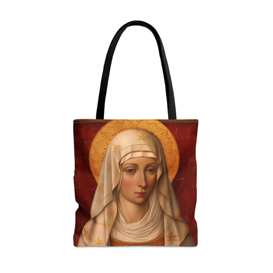 Saint Isidora - the Fool for Christ Tote Bag - Large Medium Small Faith Art Bag -  Catholic Saint Purse - Carry All Bag - Religious Art Gift