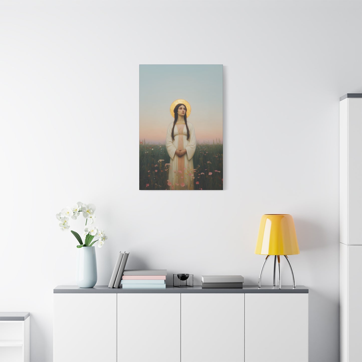 Saint Sabina-  Museum Wrapped Canvas - Sanctified Souls Print - Religious Art for your Home - Catholic Patron Saint Art