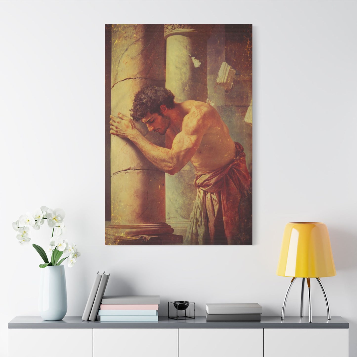 Samson - Museum Wrapped Canvas - Sanctified Souls Print - Religious Art for your Home