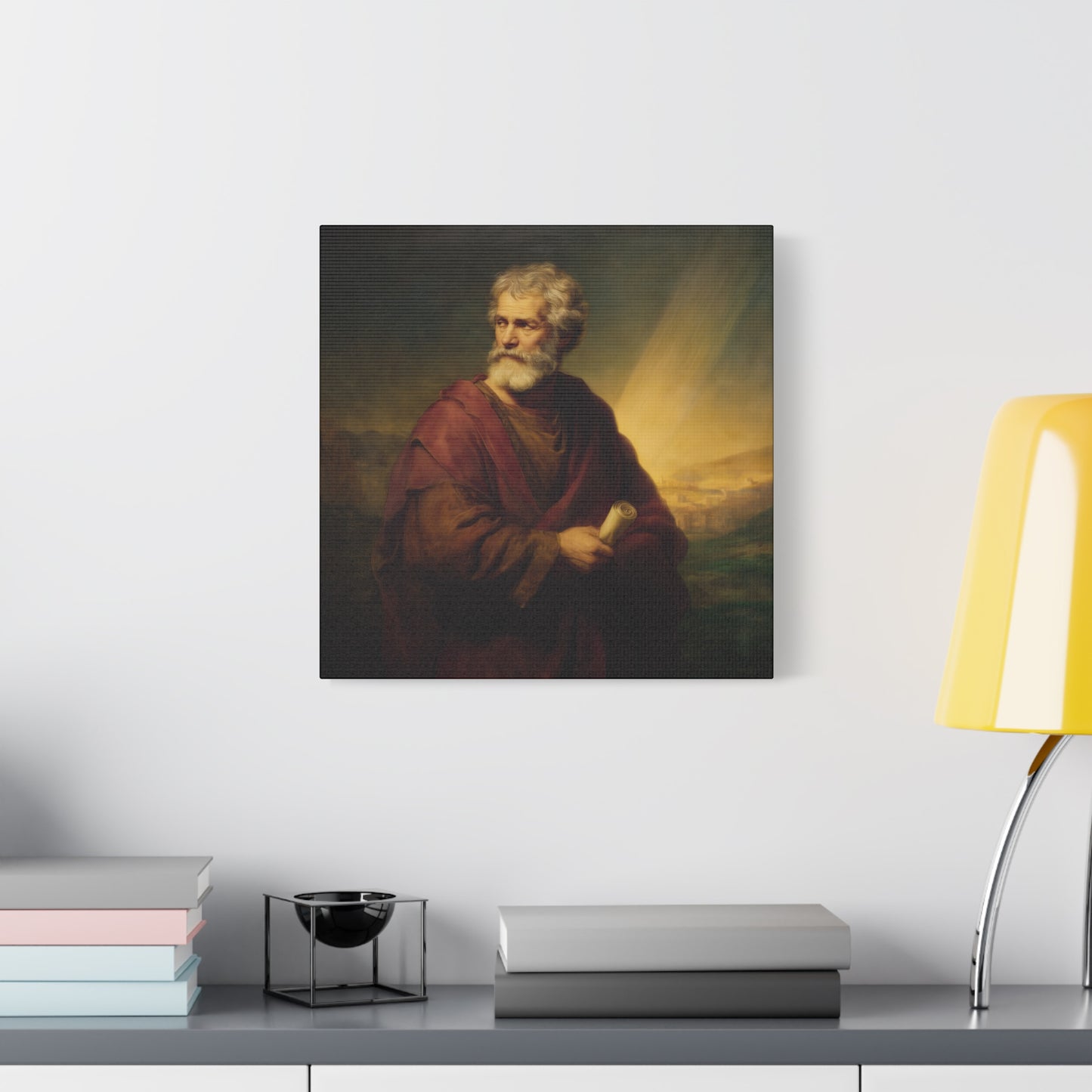 Saint Phillip the Apostle -  Museum Wrapped Canvas - Sanctified Souls Print - Religious Art for your Home