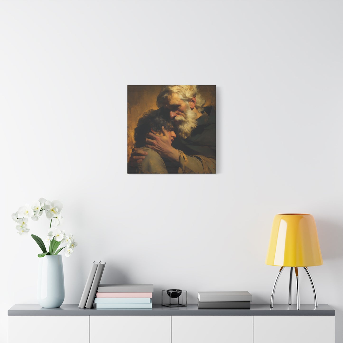 The Return of the Prodigal Son - Gallery Wrapped Canvas - Print - Religious Art for your Home - Catholic Art Print